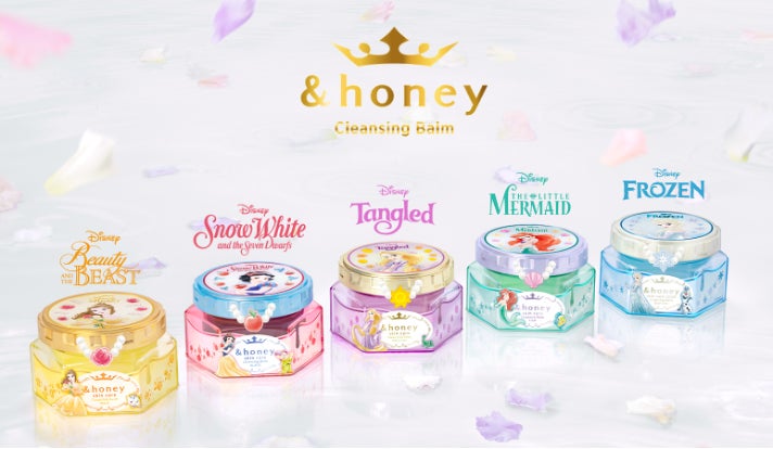 【&honeyから新たなキャラデザイン登場】ディズニープリンセス＆アナと雪の女王限定デザインが&honey クレンジングバームから新登場！
