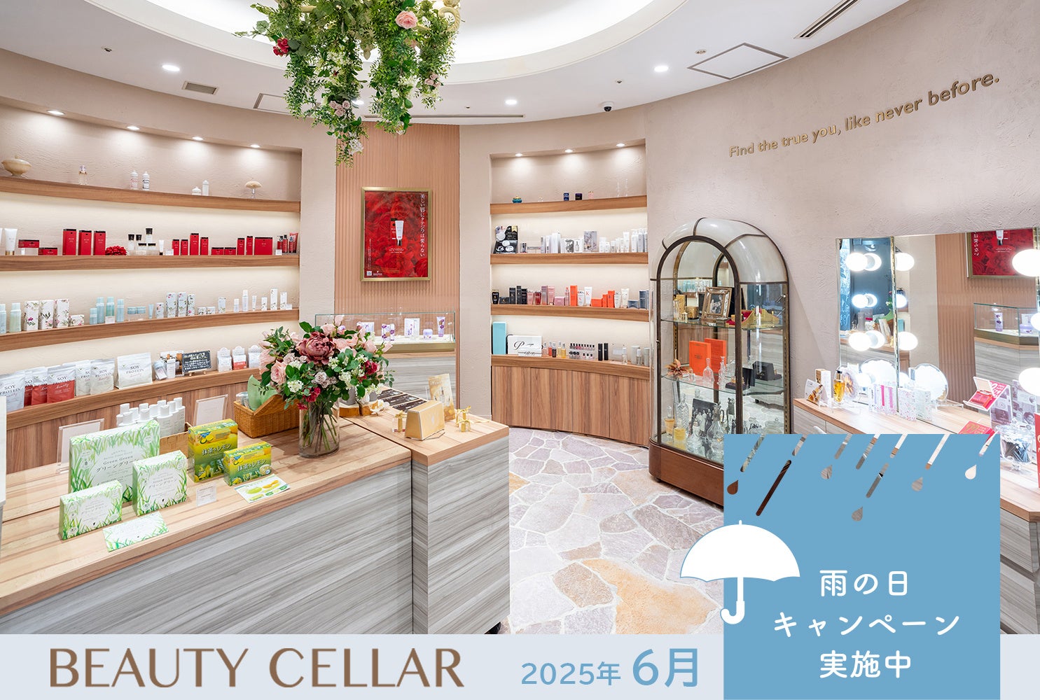 【雨の日キャンペーン】夏前の体を整えるために、美容と健康を意識してBEAUTY CELLARでショッピング！