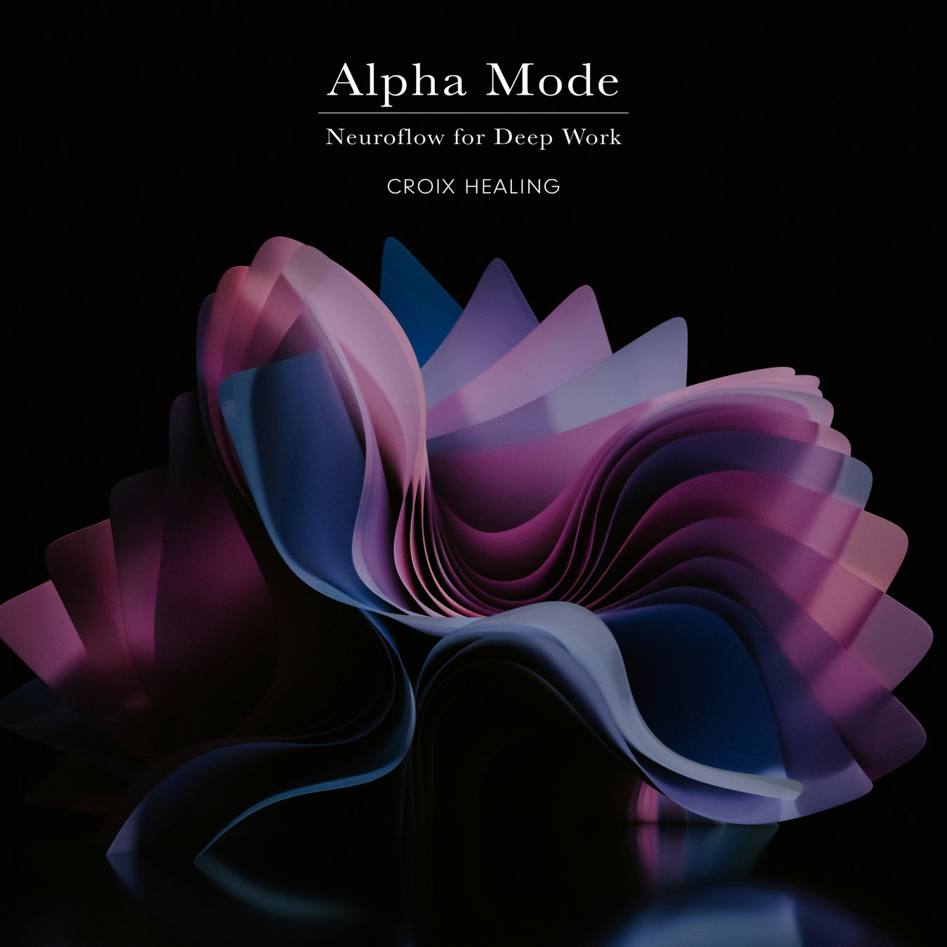 “感覚を研ぎ澄ます音”がここにある——CROIX HEALING新作『Alpha Mode』は、集中のための電子音風景