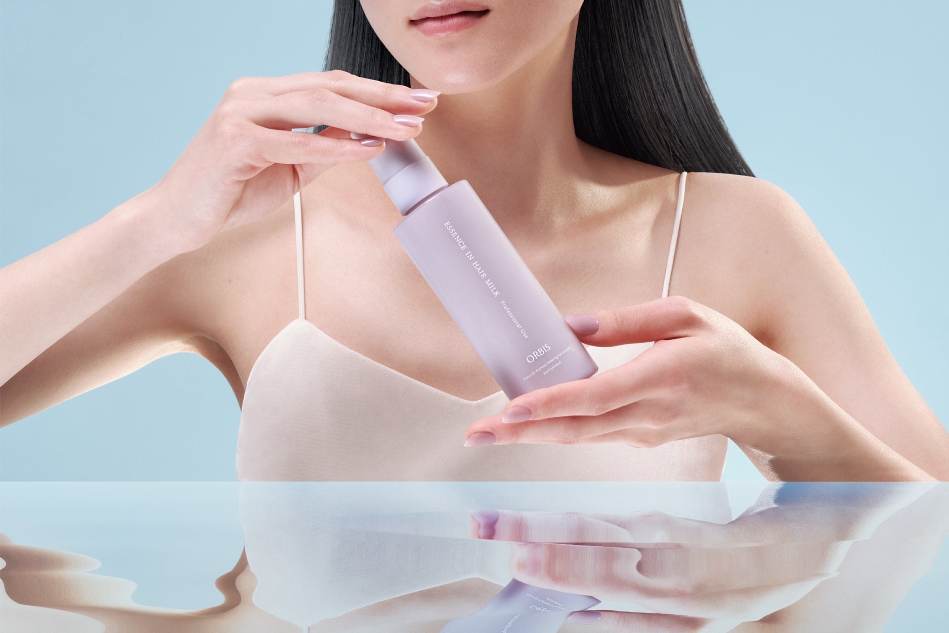 『オルビス エッセンスインヘアミルク＜プロフェッショナルユース＞』が「ヘアカラー専門店fufu」140店舗で導入開始。ヘアサロン専売品に進化したオルビスの人気ヘアケア商品を試せる場所を提供