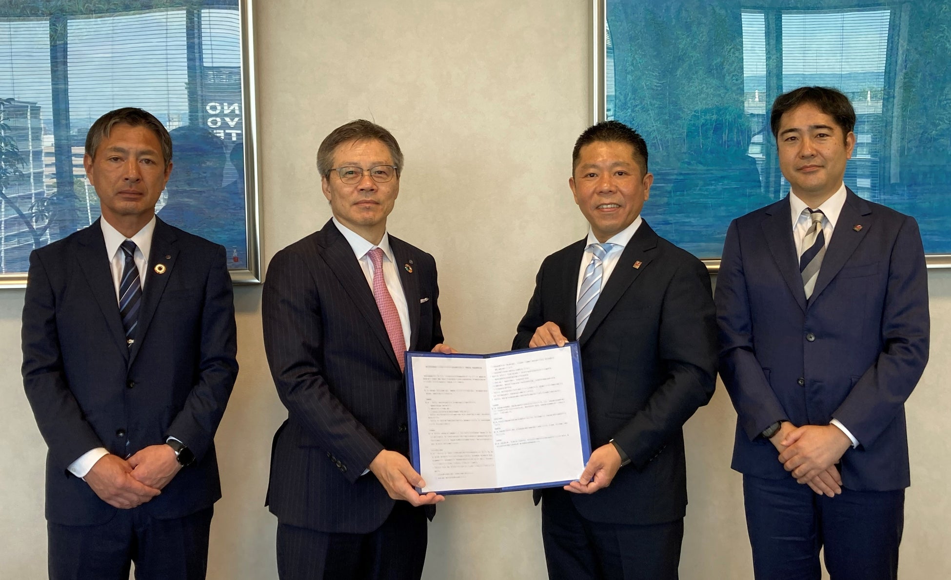南都銀行との健康経営の普及促進に向けた協定締結