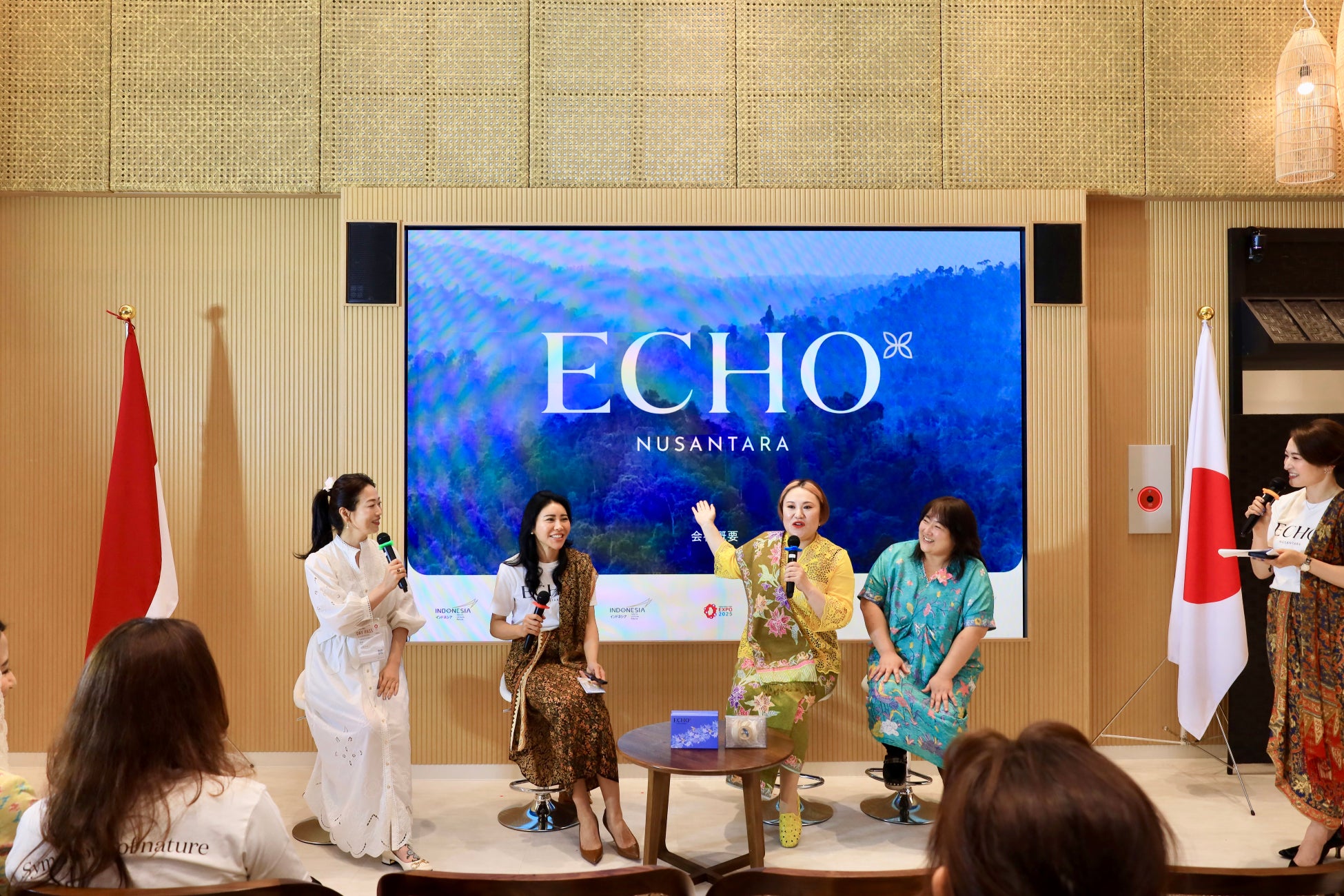 ツバメの巣の恵みが導く、インドネシア発のウェルネス食品ブランド『ECHO NUSANTARA』日本発売に先駆け [大阪・関西万博インドネシア館] にて先行お披露目＆豪華ゲストによるトークショー開催