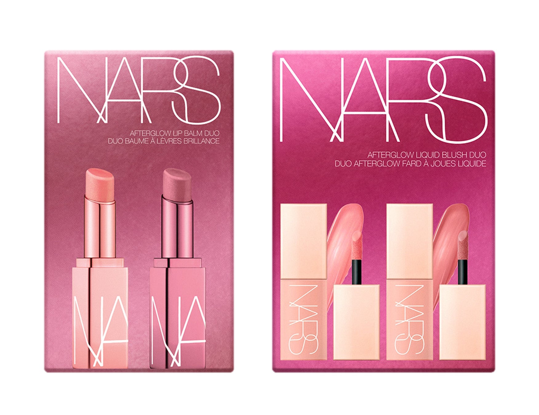 【NARS】人気のアフターグローシリーズから、スターシェードをセレクトしたエクスクルーシヴなデュオが２種類登場。オフィシャルサイト限定発売