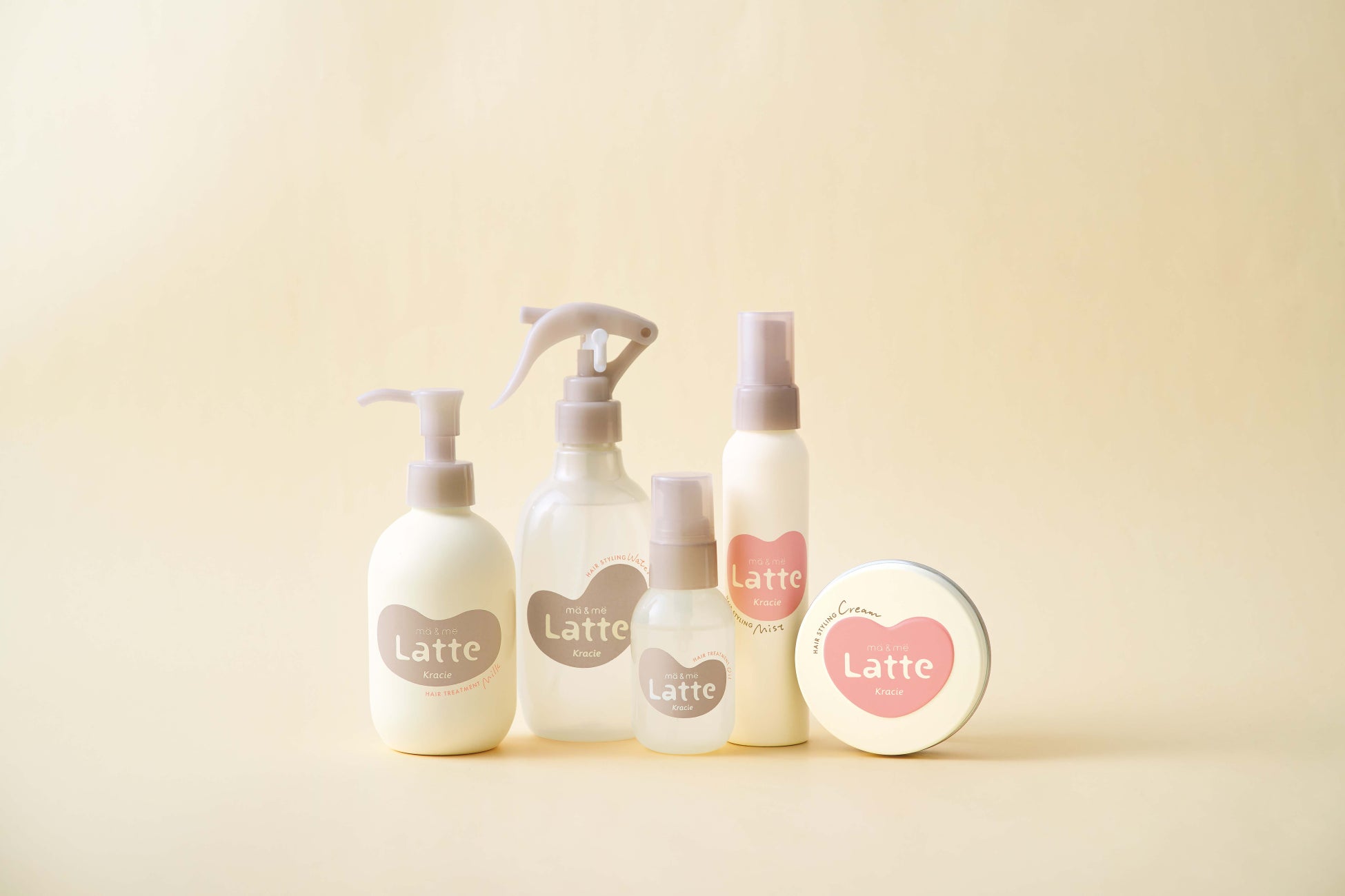 親子で一緒に使える「ｍä＆ｍë Latte(マー＆ミー ラッテ)」から繊細な髪と肌にもっと寄り添う「アウトバスヘアケア」リニューアル！全品“３つの無添加“で わたしにも、こどもにも、うれしい。処方設計