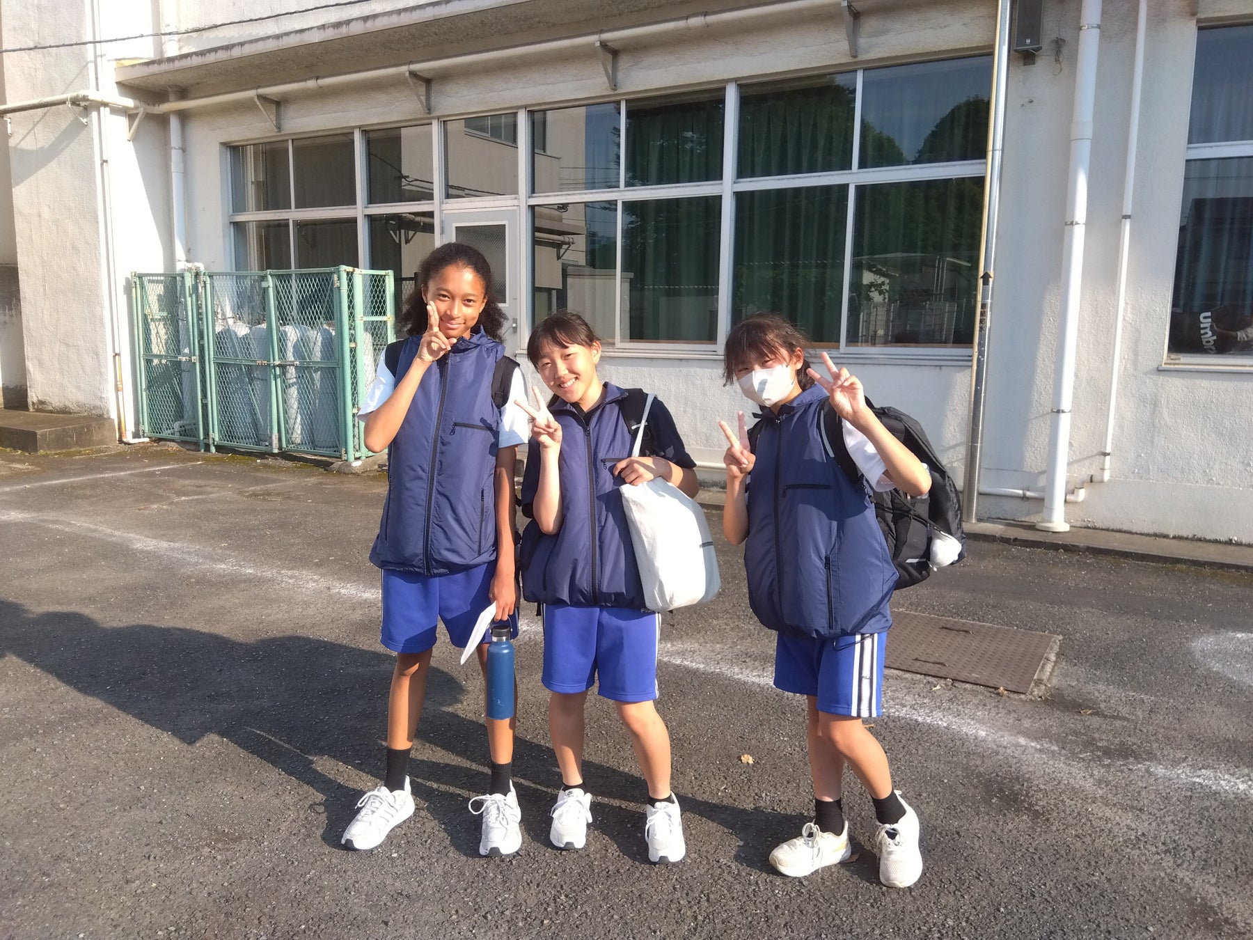 【東京都立川市】中学校で「電動ファン付ウェア（空調服Ⓡ）」を導入
