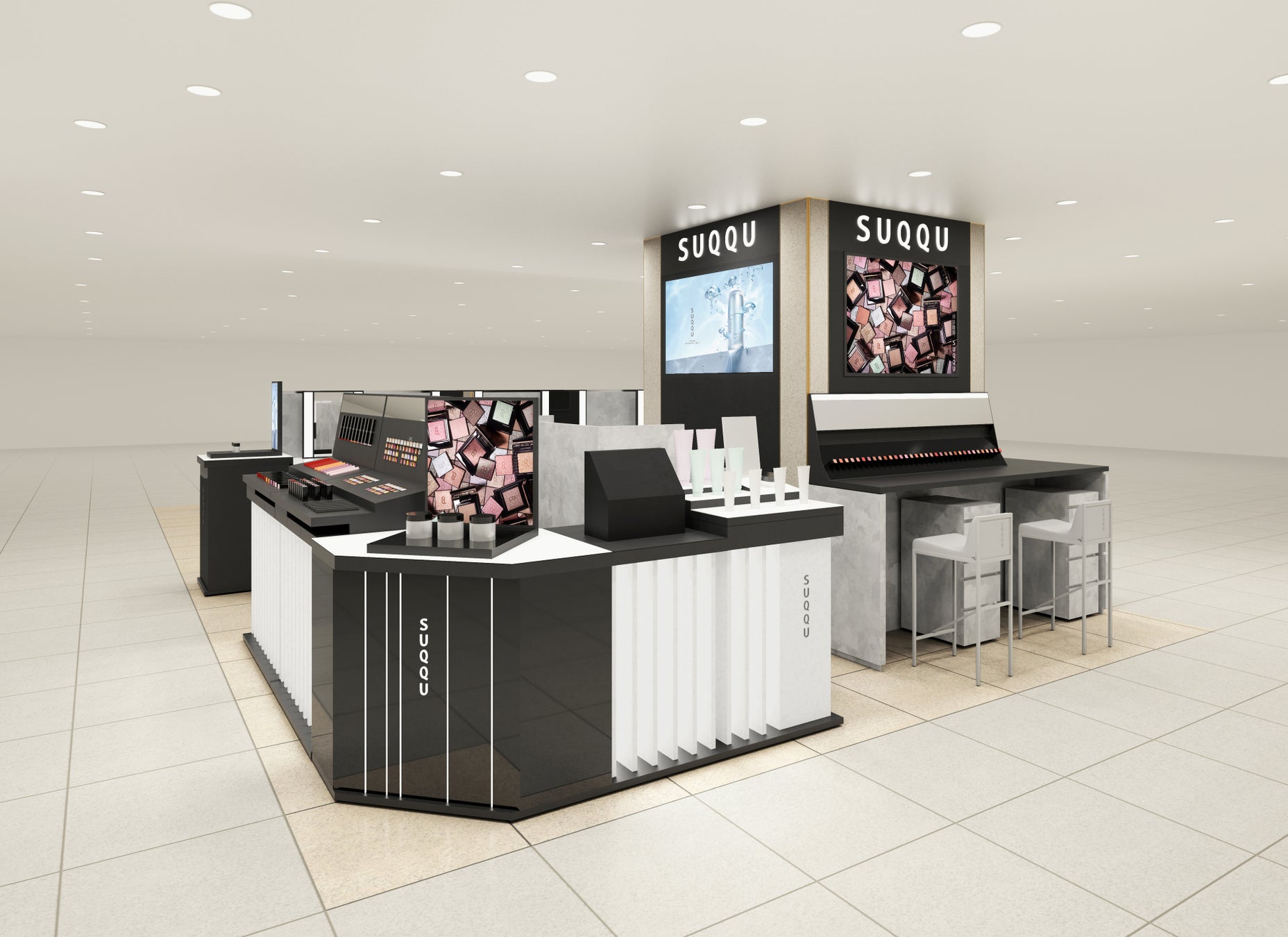 ＜SUQQU＞西武池袋本店カウンターをリニューアル。2025年も国内外で店舗が続々とオープン・改装。