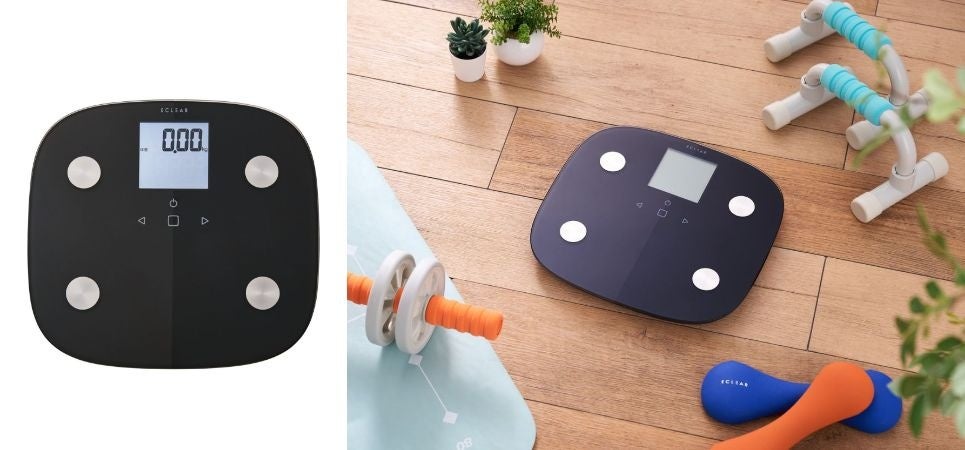 独自のMRI測定でより正確に内臓脂肪レベルを算出!シンプルデザインで、どこにでもなじむ”ECLEAR 体組成計”3製品を新発売