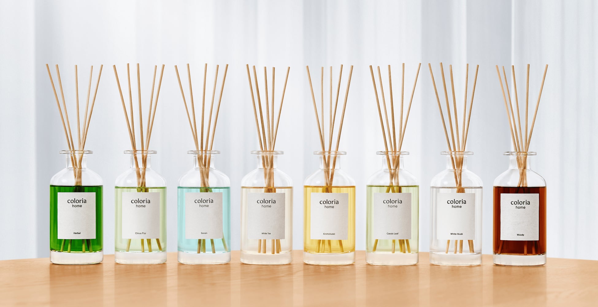 「Coloria Home」人気のフレグランスディフューザーに新たな5種の香りが登場！
