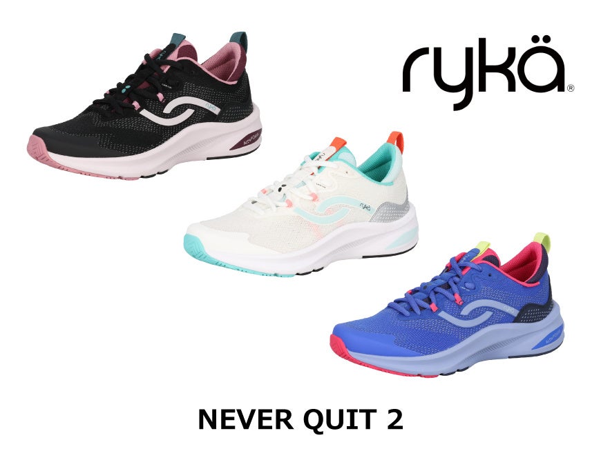 ryka、ダンスエクササイズモデル【NEVER QUIT 2】新登場！