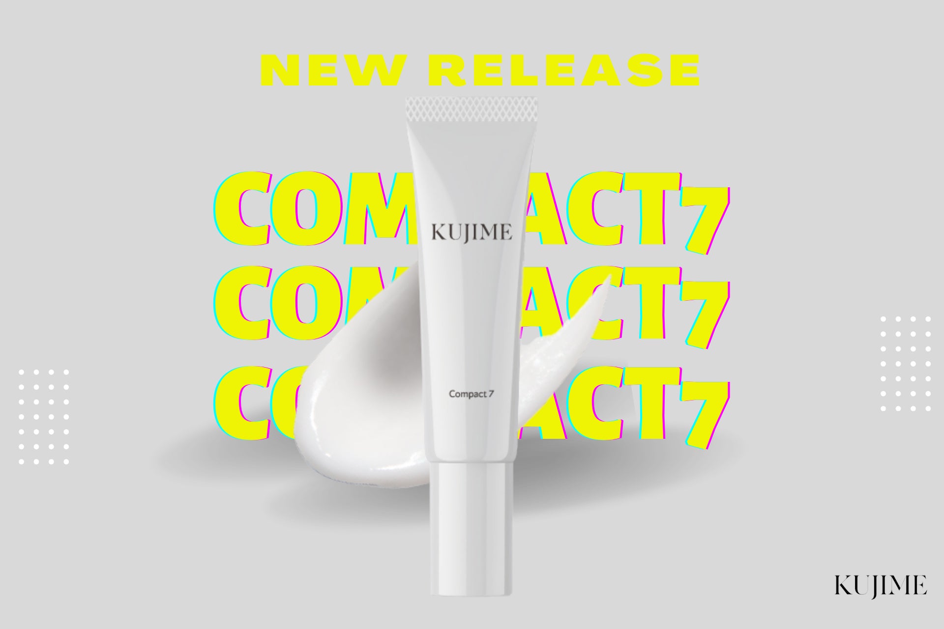 携帯性とトライアルしやすさを追求したミニサイズ「KUJIME FUSICA CREAM Compact 7」新発売！