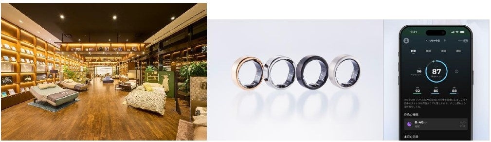 直営店「パラマウントベッド 眠りギャラリー」全5店舗にて健康管理用スマートリング「SOXAI RING 1.1」の展示・体験を開始