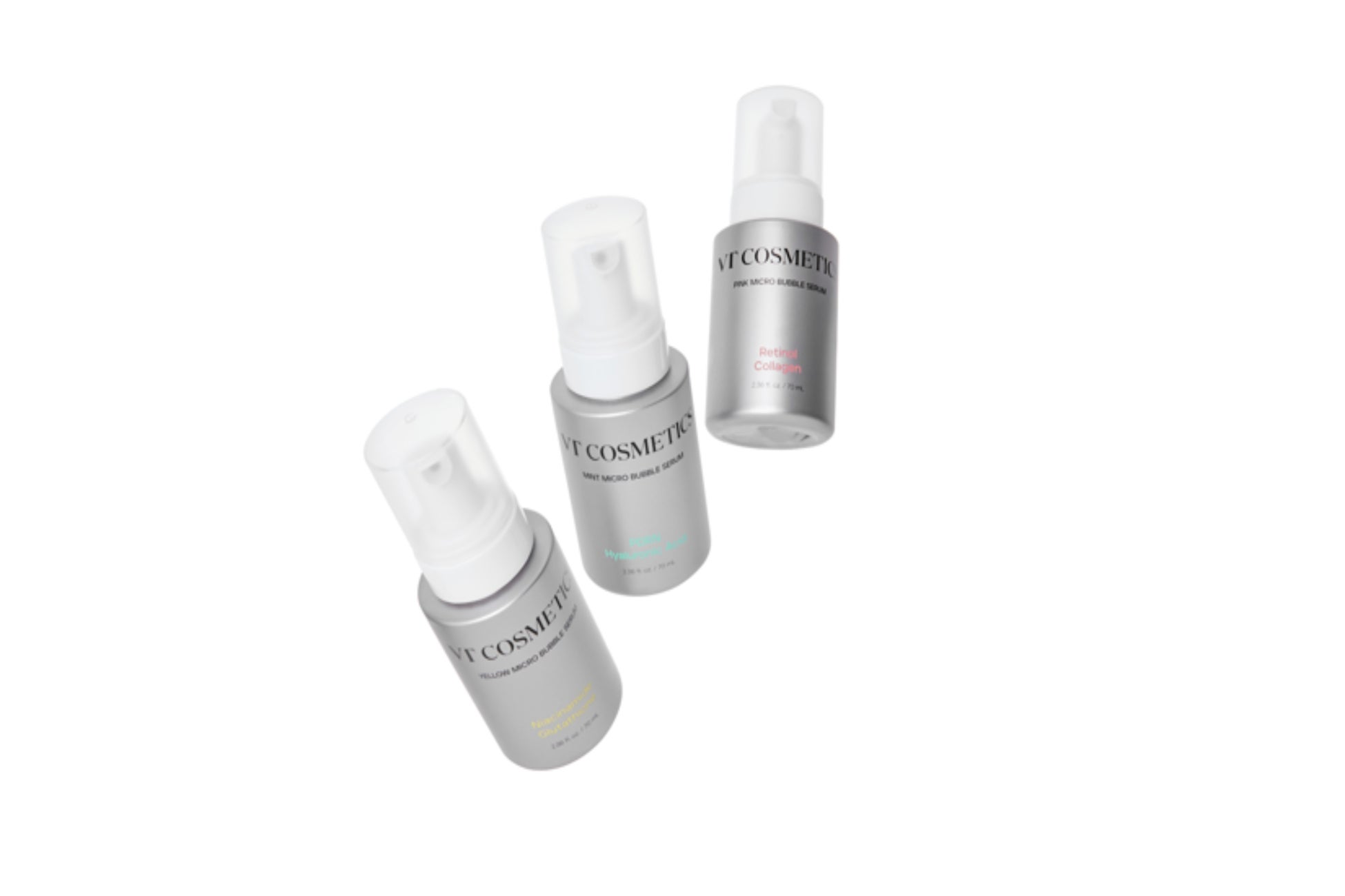 【新発売】VT COSMETICSから“密着泡”で肌を包み込む新感覚*1美容液『マイクロバブルセラム』3種が8月1日よりPLAZA・MINiPLAにて先行発売中！