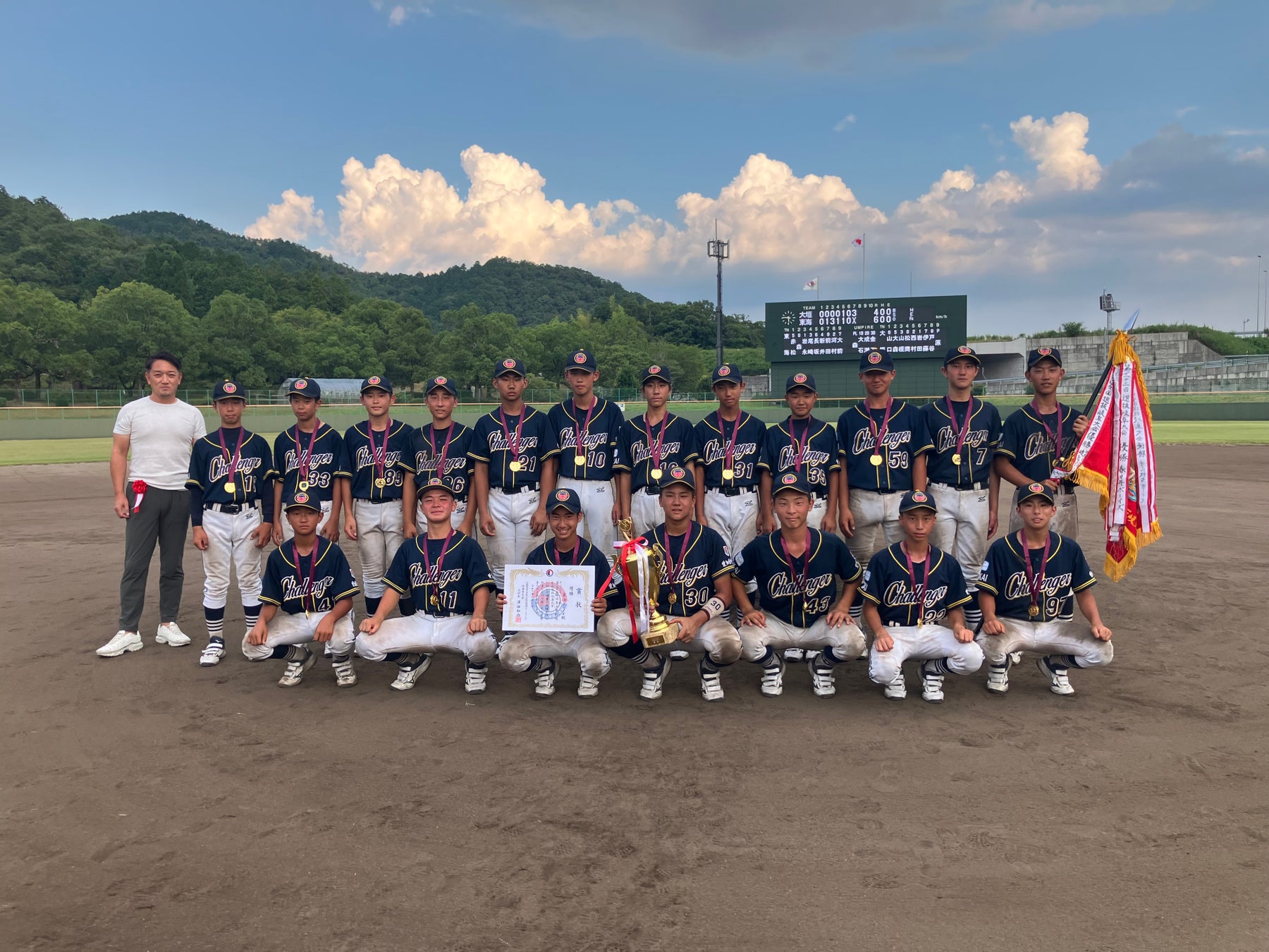 第35回 日本少年野球全国選抜岐阜大会「フィットイージー杯」 が開催されました