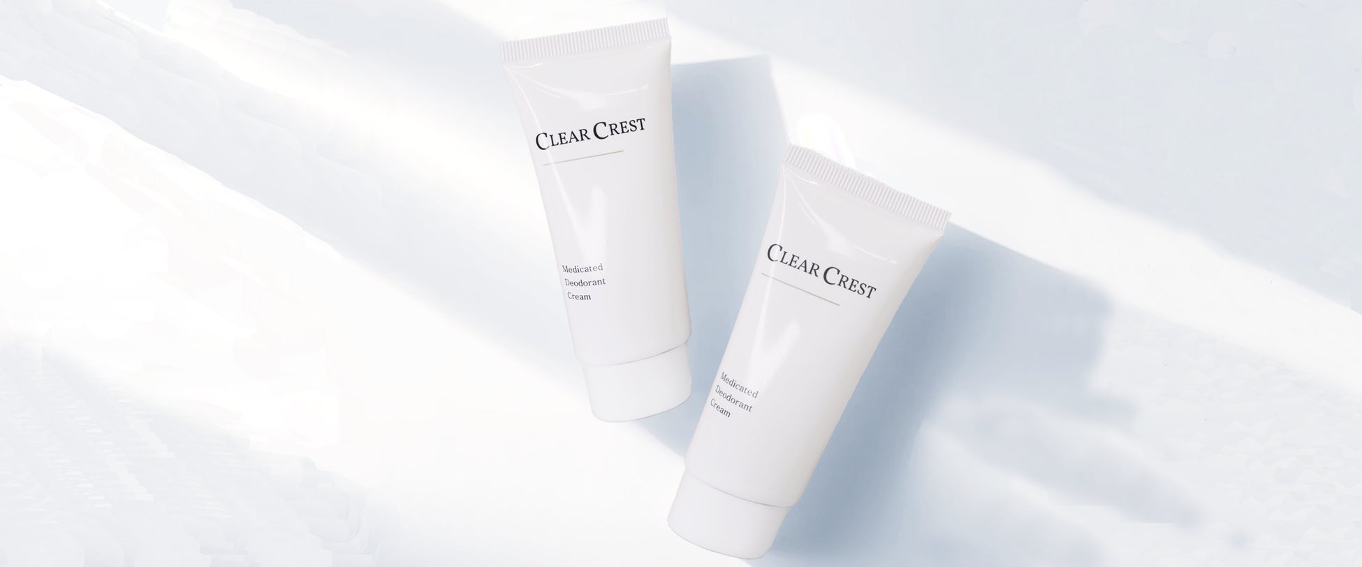“ニオイケアの常識を変える。” 「CLEAR CREST（クリアクレスト）デオドラントクリーム」オンラインで販売開始！