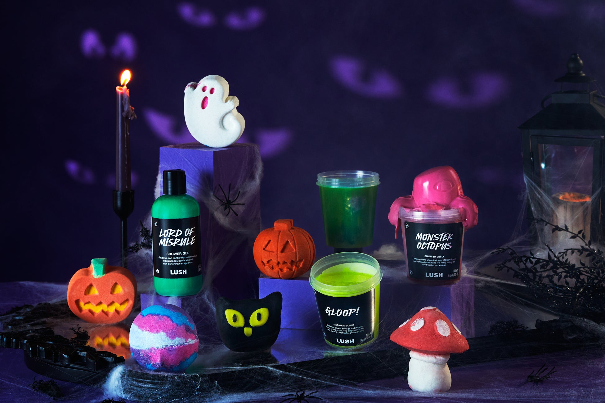 ナチュラルコスメブランドLUSH　ミステリアスな香りに包まれるこわ～くて遊び心に満ちたハロウィンコレクション過去最多の全56種を2025年8月21日（木）より全国発売開始