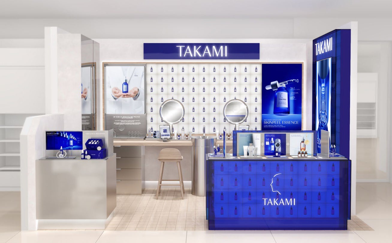 松屋銀座に角質美容®の＜タカミ＞常設カウンターが誕生！(9月10日から)
