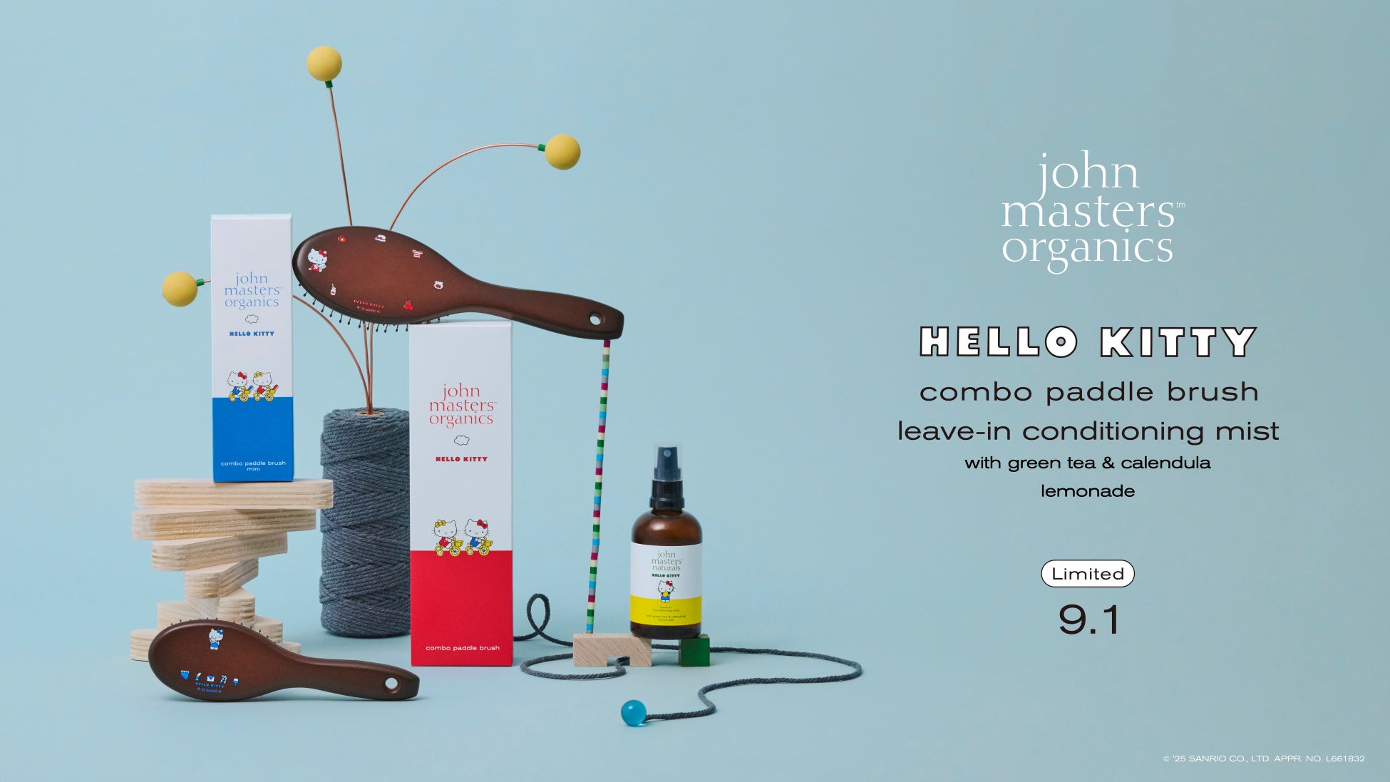 2025.9.1 john masters organics | Hello Kitty new limited design items are available!