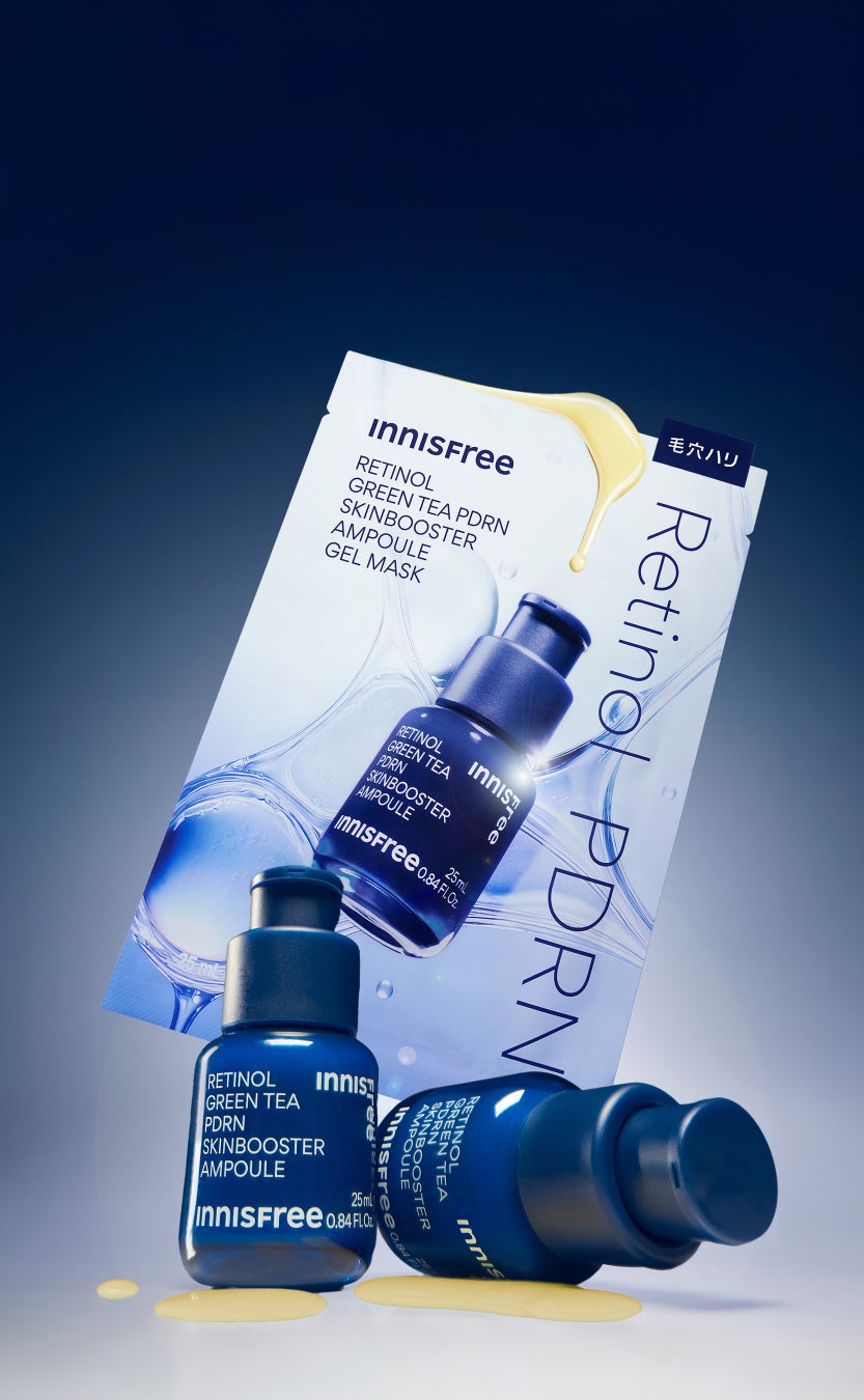 【INNISFREE】人気の美容液ゲルマスクシートから気軽に試せる1枚入が数量限定で新登場！～9月1日（月）より全国発売～