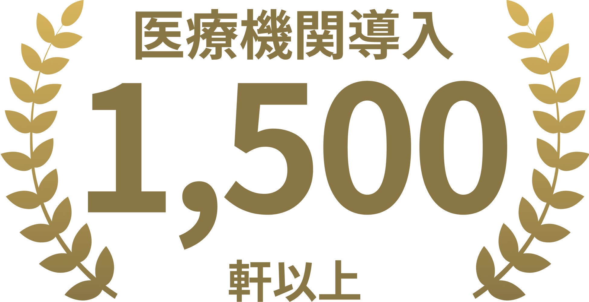 尿がん検査「マイシグナル®︎」、検査導入医療機関数、1,500軒突破！