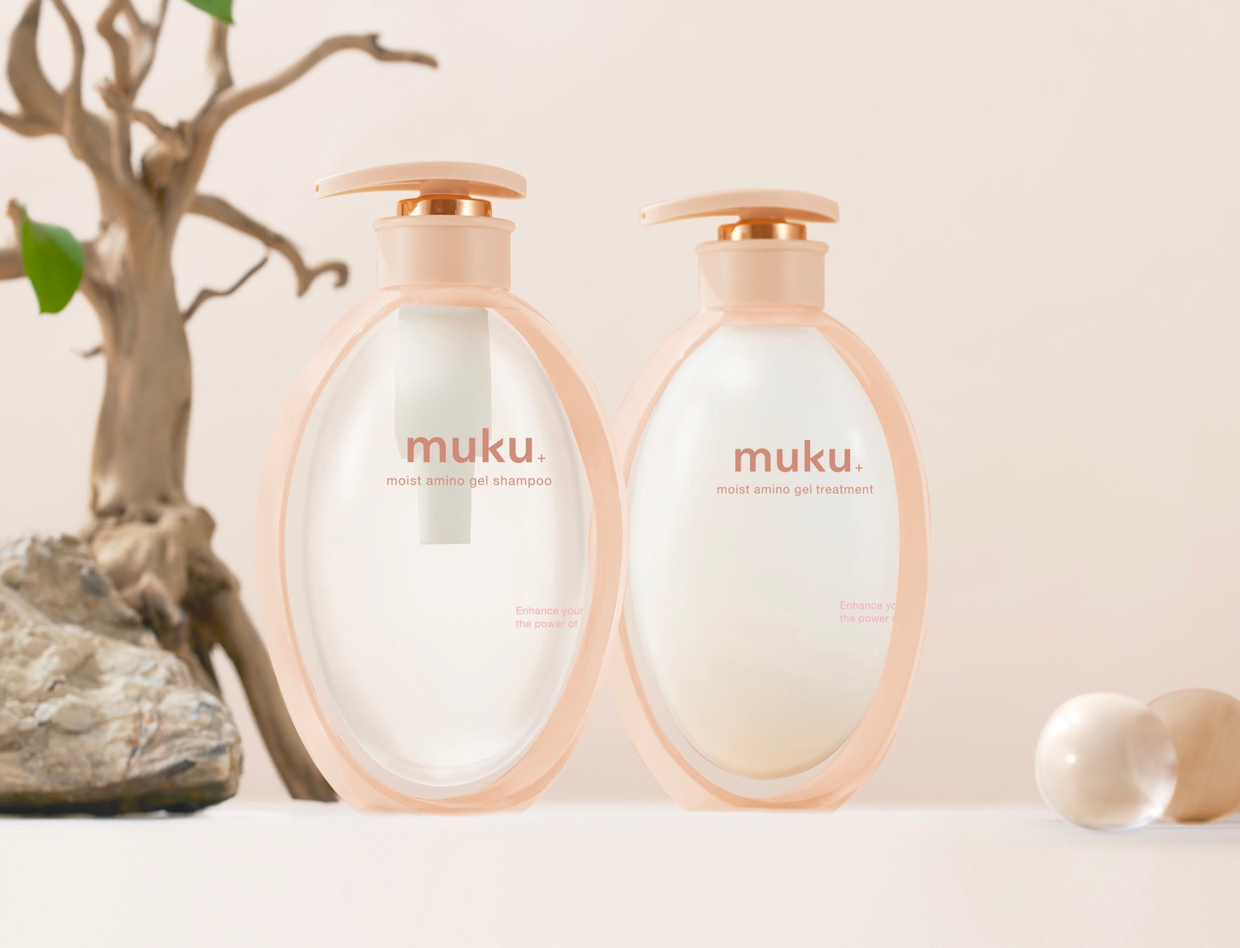 新触感 とろける植物ジェル※1シャンプー『muku+(ムク)』誕生　　〜3つの“世界初※２※３※４”を集結〜