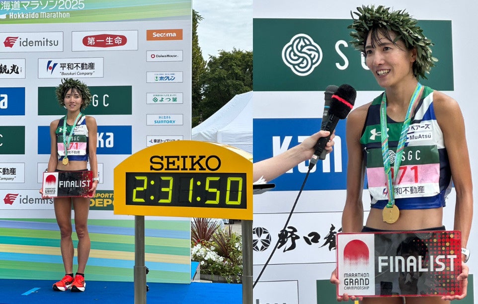 ベアーズ女子陸上競技部、坂口愛和がMGC※出場権を獲得