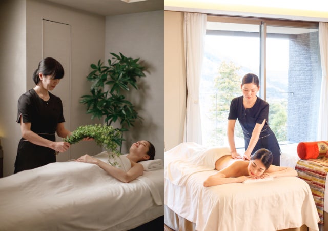 ORIX HOTELS & RESORTS 佳ら久内 Spa AIOI 2店舗にて、​「土地の物語」と「香り」が導く、新たなウェルネス湯治がスタート！