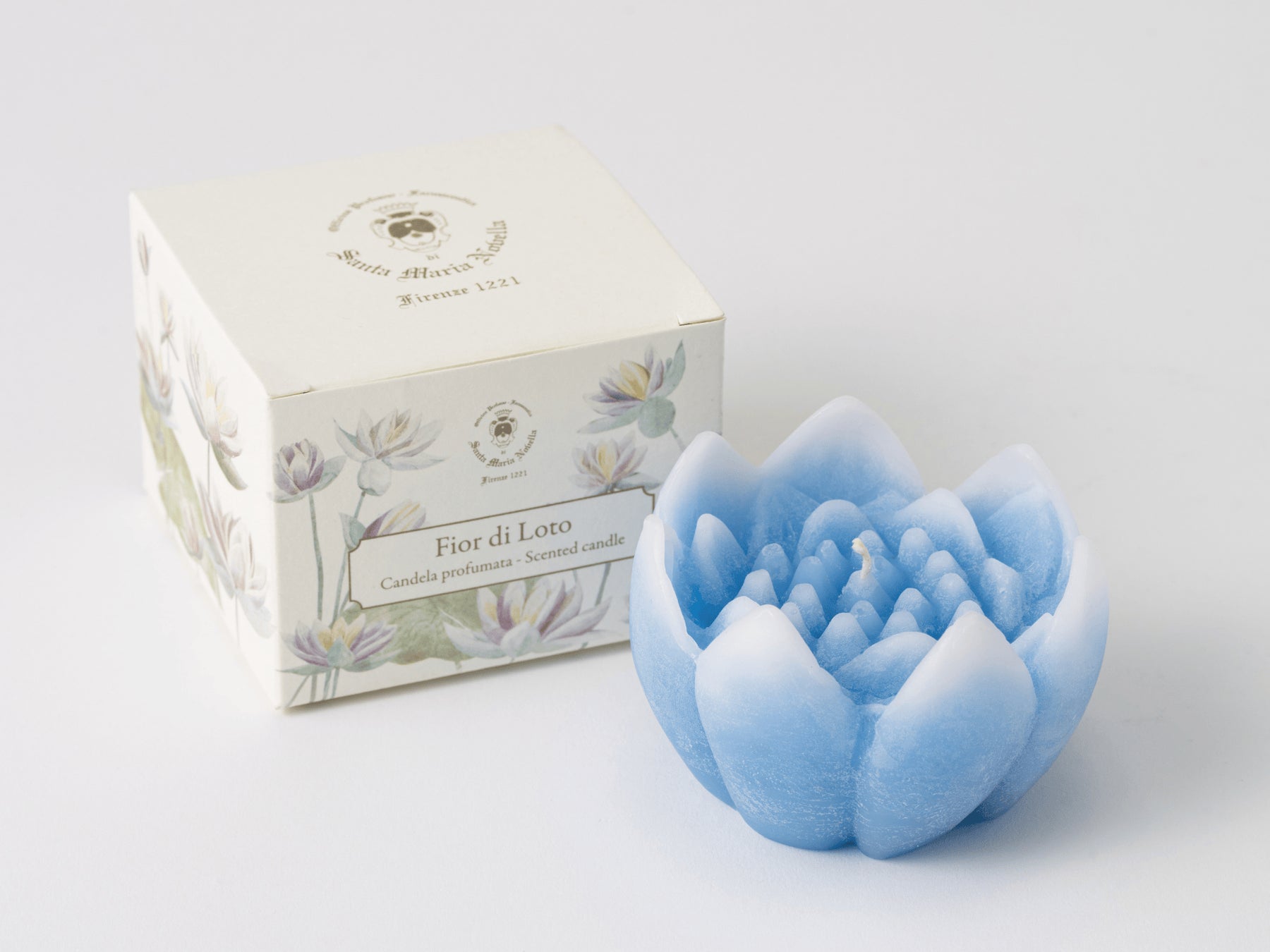 イタリア、フィレンツェから秋の宵をそっと照らす“蓮の花”のキャンドルが限定登場