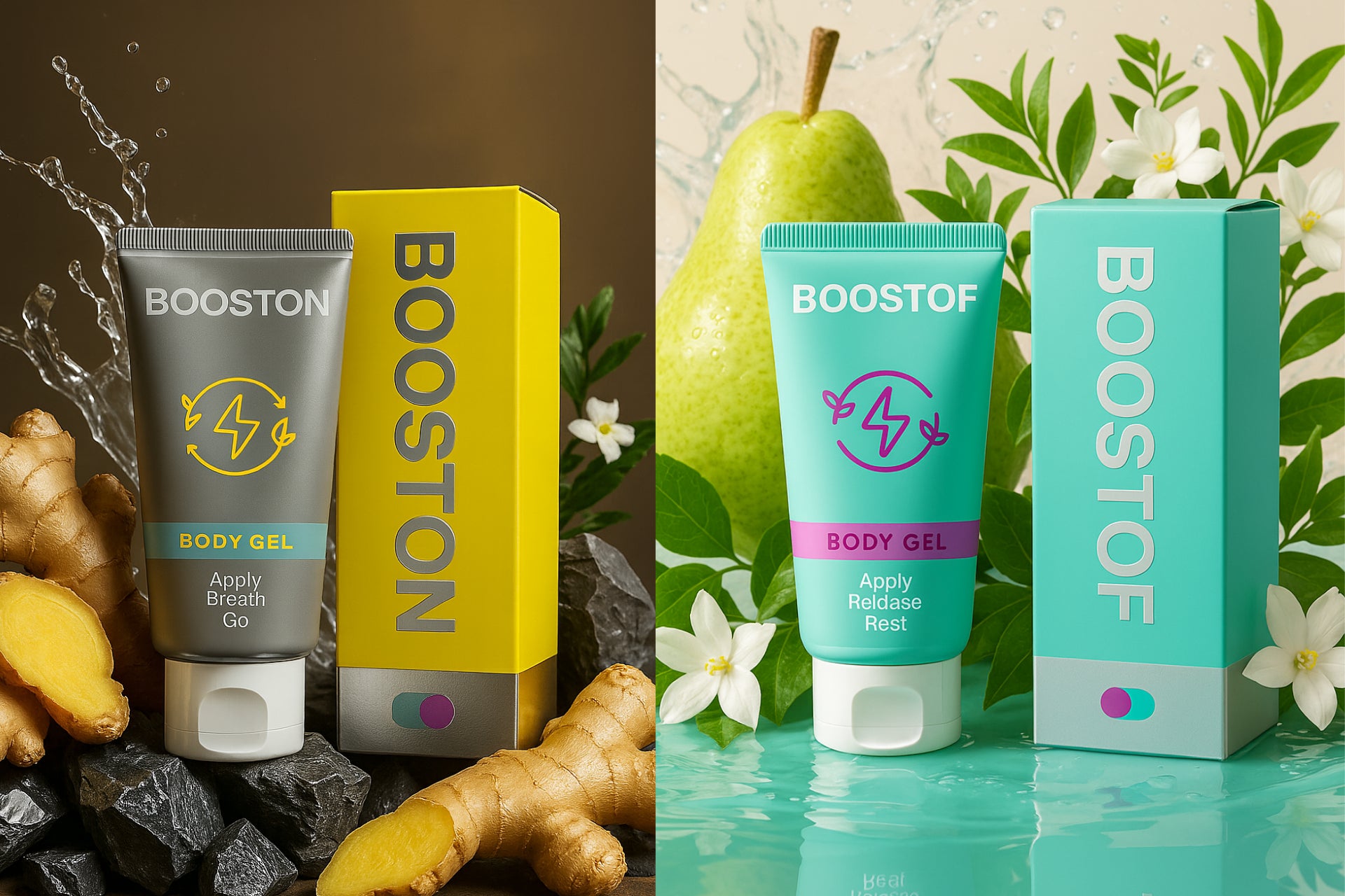 世界が注目する先端素材“グラフェン”を配合した新ボディジェル「BOOSTON」「BOOSTOF」誕生