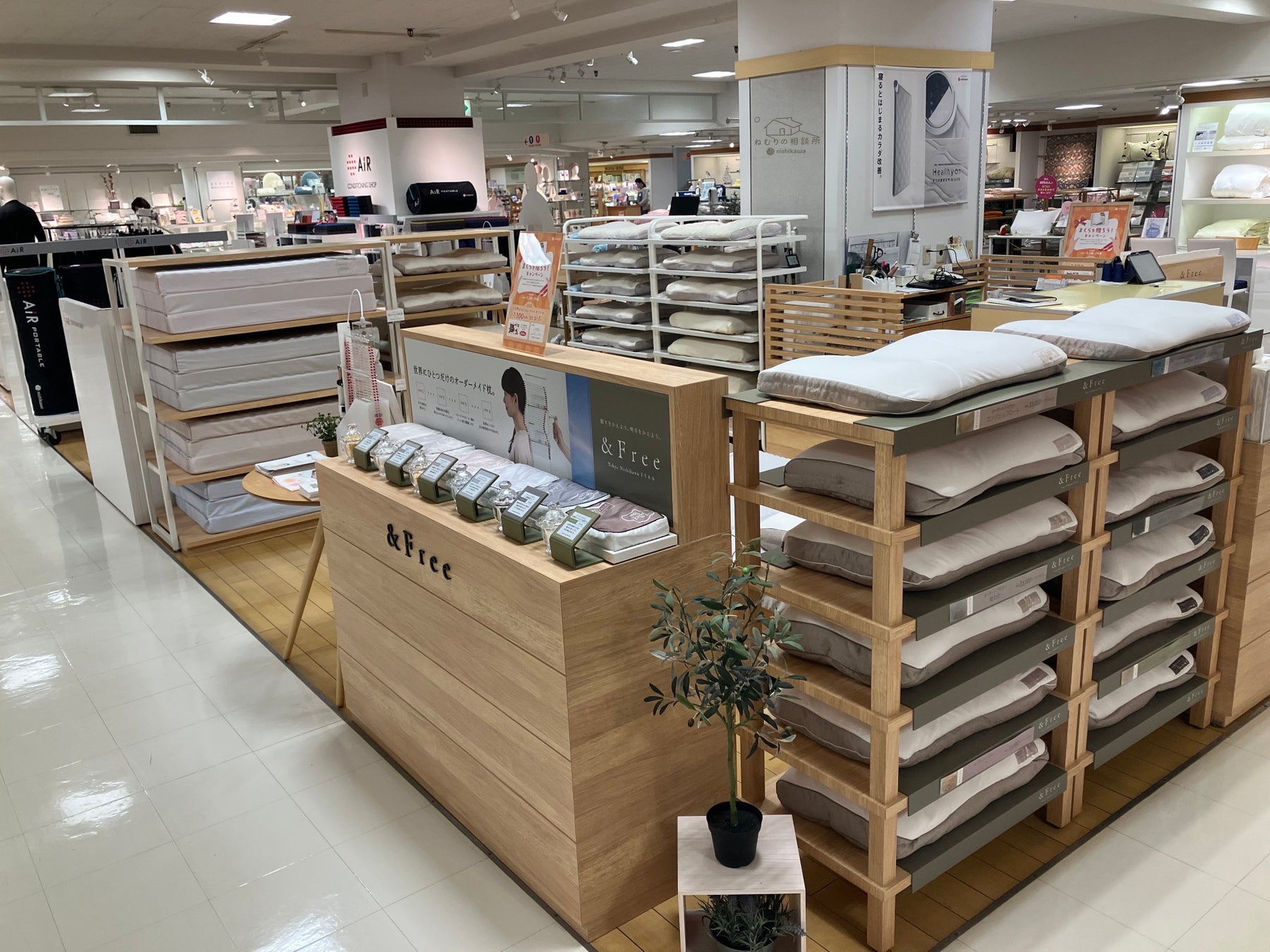 nishikawaの品質を体感できる体験型店舗nishikawaショップ 丸井今井函館店が9月11日（木）にリニューアルオープン！
