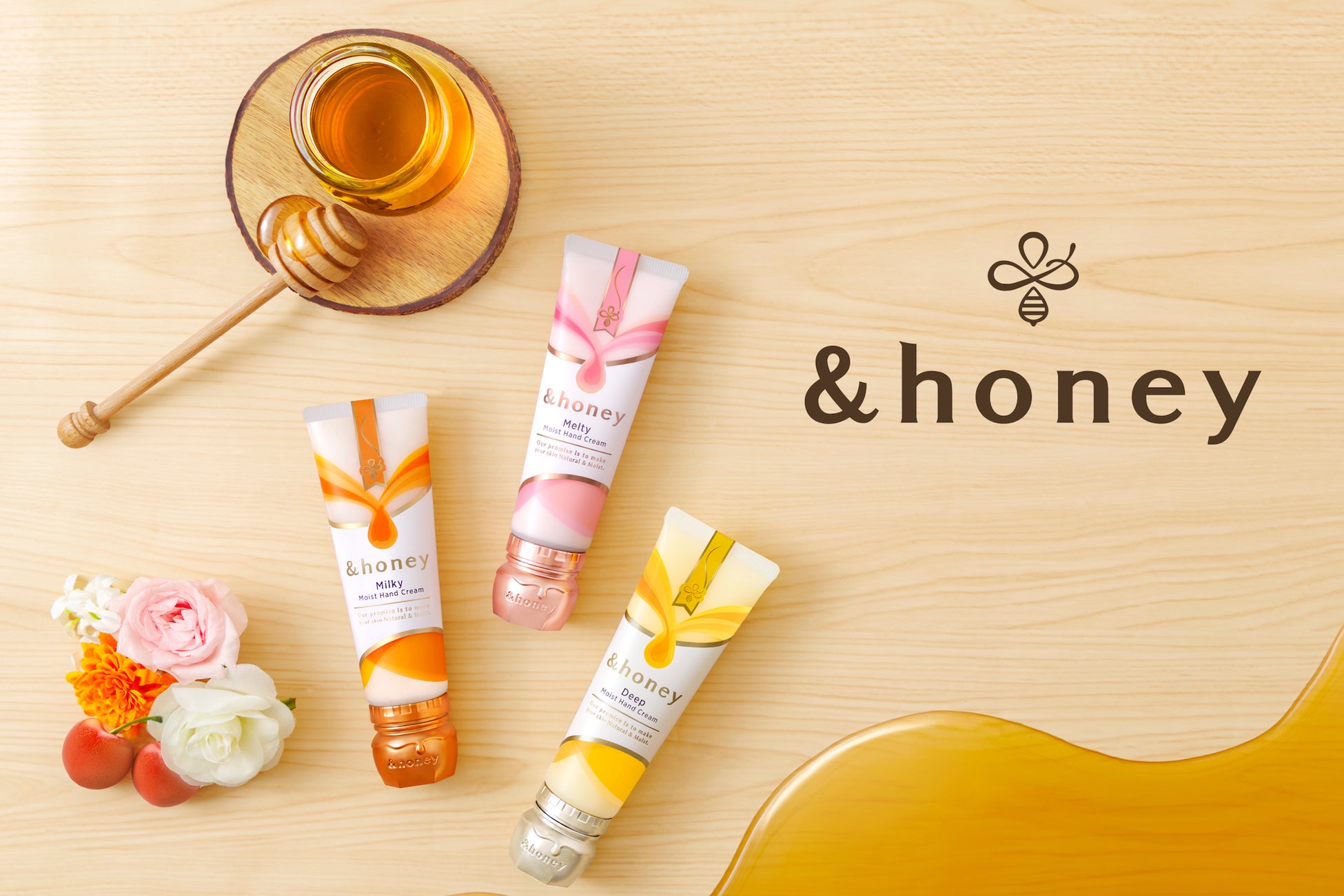 「ハチミツコスメ」売り上げNo.1※1 の『&honey(アンドハニー)』から今年も秋冬限定でハンドクリームが登場！