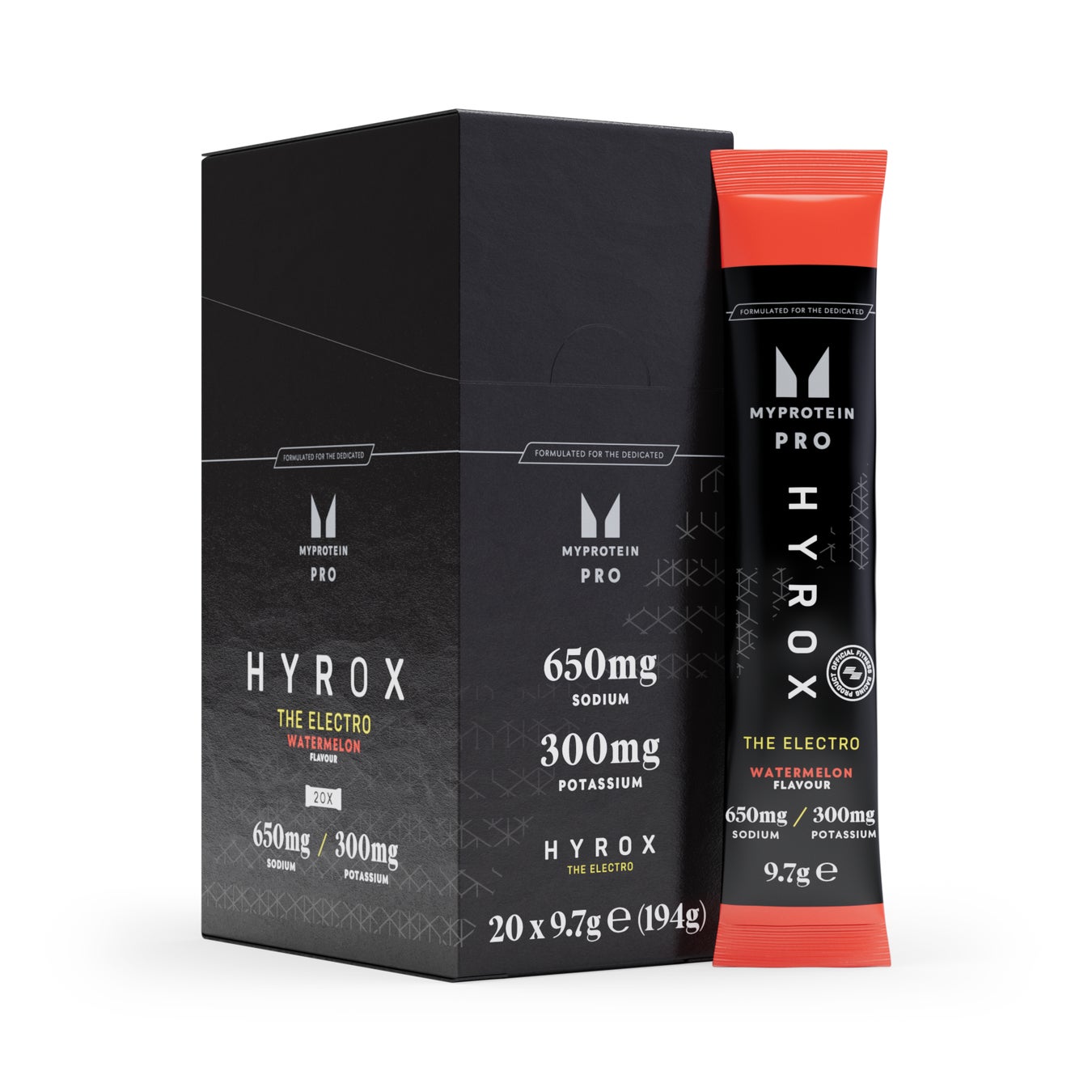 マイプロテイン、フィットネス・レース「HYROX(ハイロックス)」とコラボの電解質サプリ『THE エレクトロ （スティック パック）』を9月19日(金)より新発売
