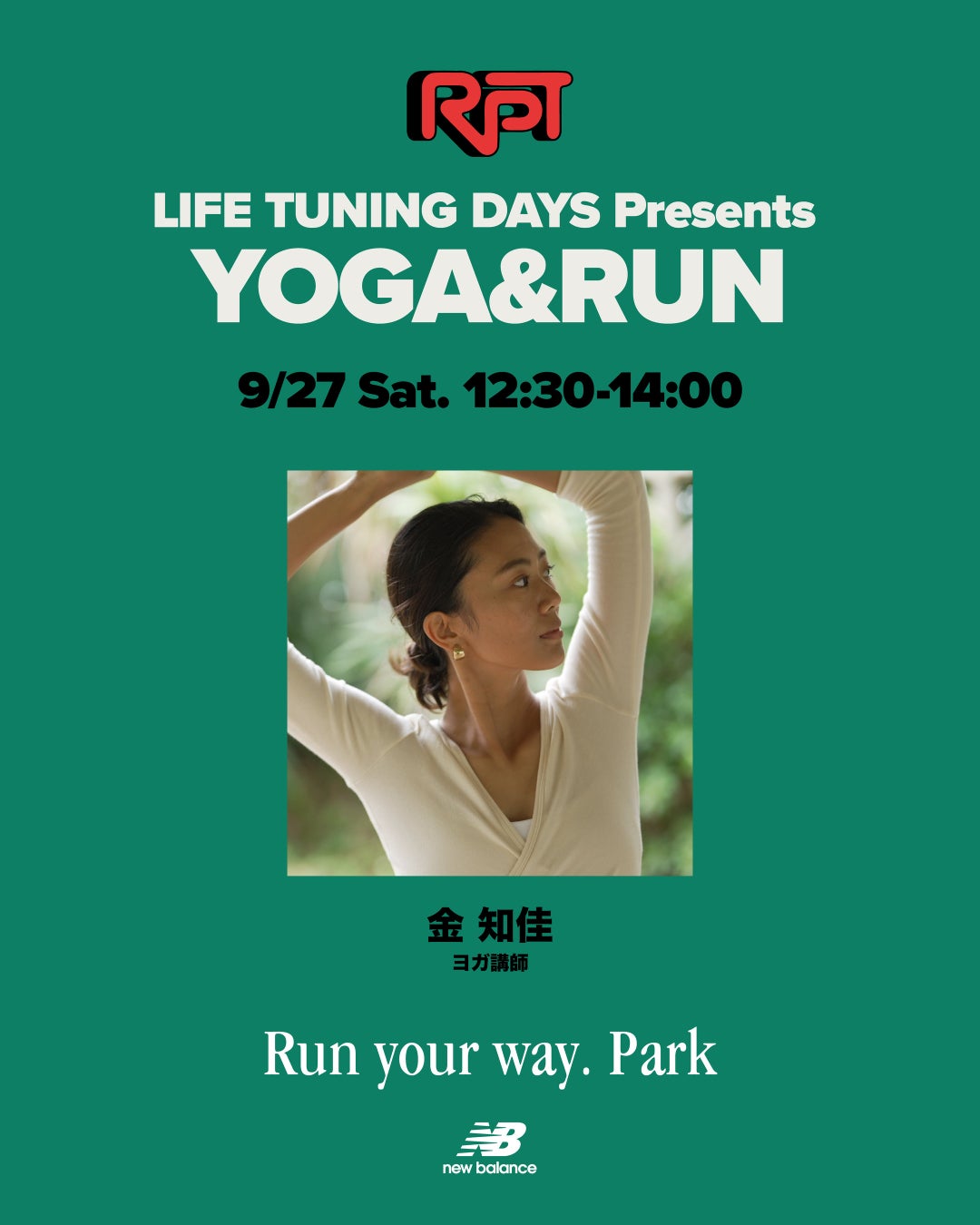 「Run your way. Park」にてLIFE TUNING DAYSが2セッションを担当