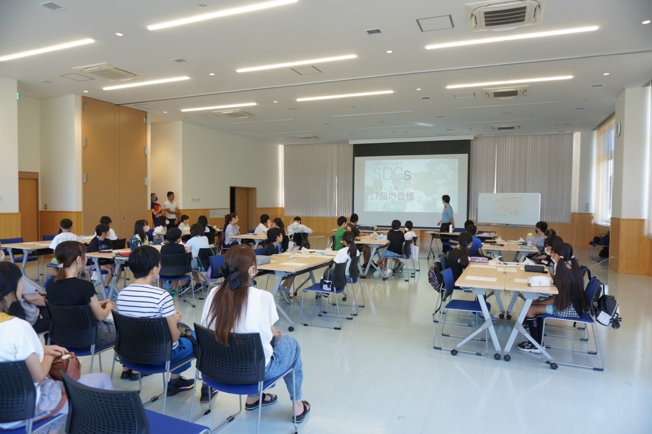 子ども大学はとやまで「未来の食とSDGs」を学ぶ授業を実施