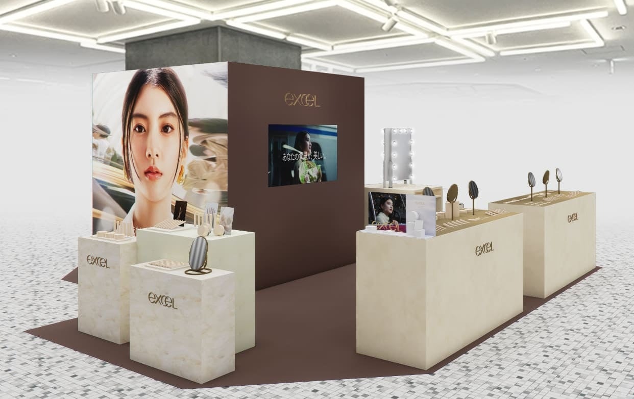 メイクアップブランド『エクセル』期間限定POP UP EVENT を開催　Makeup Creator“GYUTAE”来店イベント決定！パーソナルカラー×顔タイプ診断も