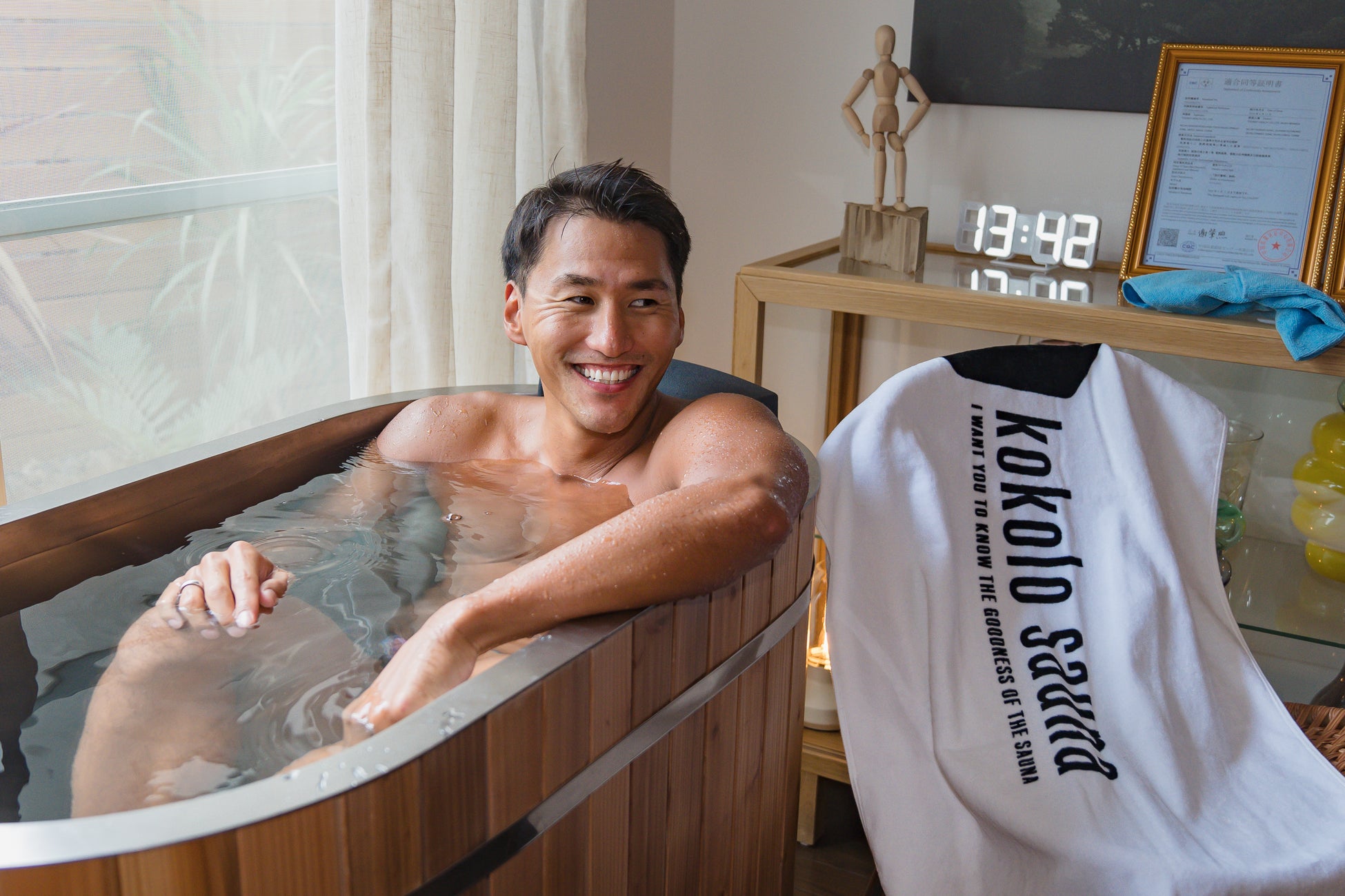 ココロサウナ®公式アンバサダーに砂間敬太さん　東京五輪代表・競泳選手