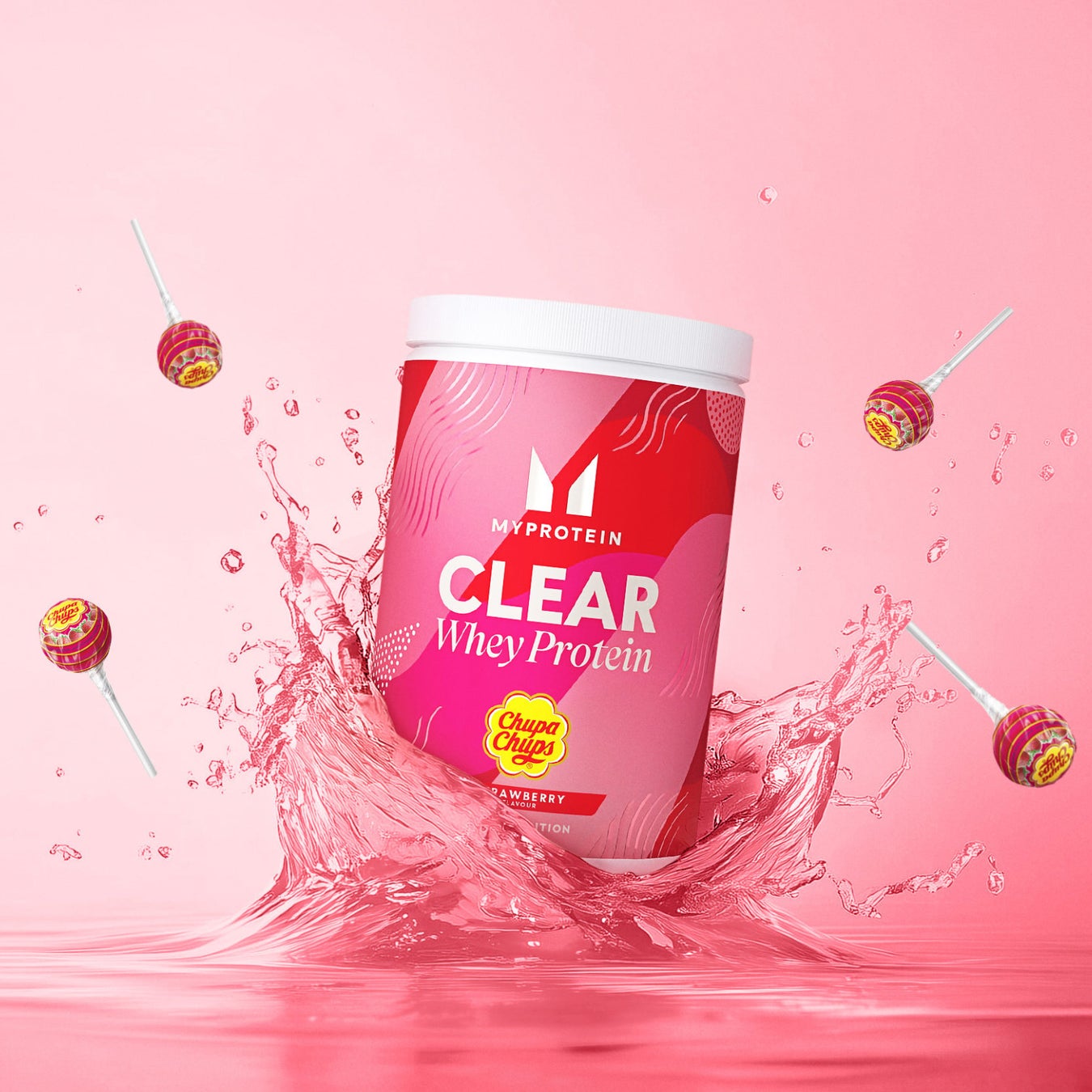 マイプロテイン、人気キャンディーブランド「Chupa Chaps®」とコラボレーションしたプロテインを、 9月29日(月)より公式サイトで数量限定発売
