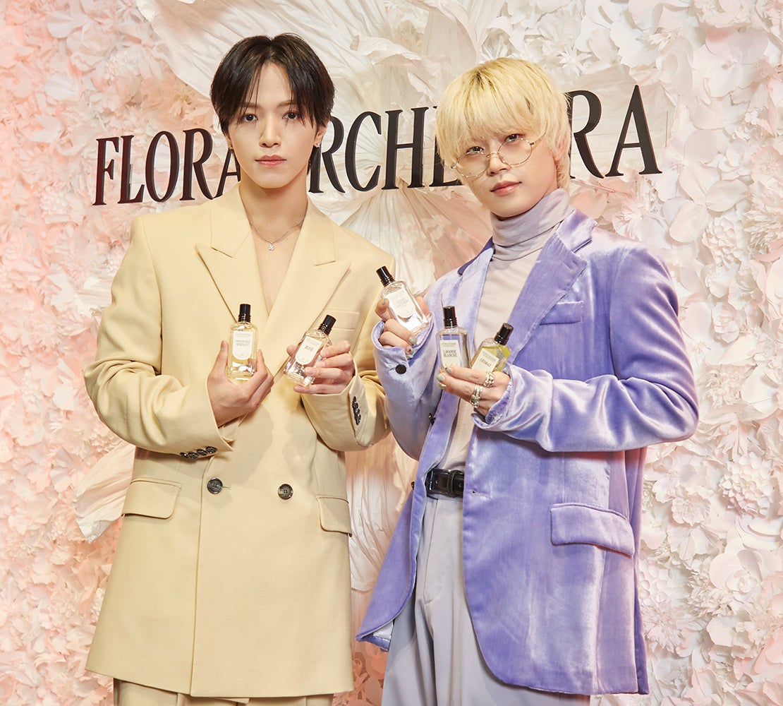 ロクシタン新フレグランス「ART OF SCENT」の発売記念POP UPイベントに、JO1大平祥生さん・木全翔也さん、トリンドル玲奈さん、桜田通さん、藤井夏恋さんらが来場。