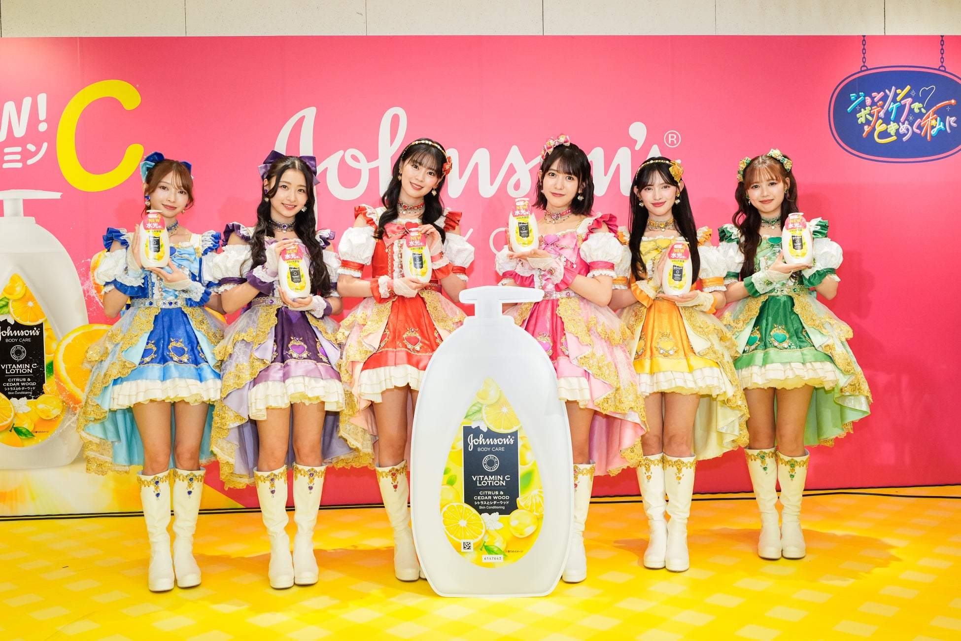 “超ときめき♡宣伝部”が「ジョンソンⓇボディケア VCアロマミルク」POPUPイベントに登場！【イベントレポート】