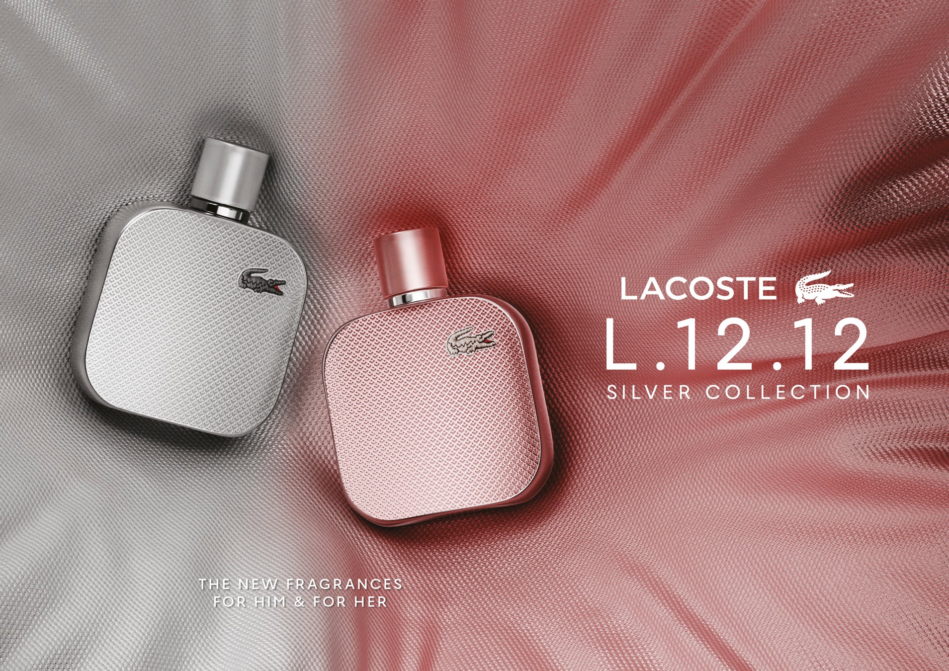 ラコステを代表するポロシャツからインスパイアされたコレクション「ラコステ L.12.12」にペアフレグランスが新登場