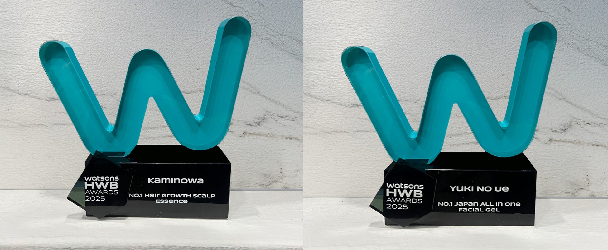 WATSONS シンガポールHWB Awards2025において驚異のダブル受賞『KAMINOWA育毛剤（医薬部外品）』『雪の上（医薬部外品）』
