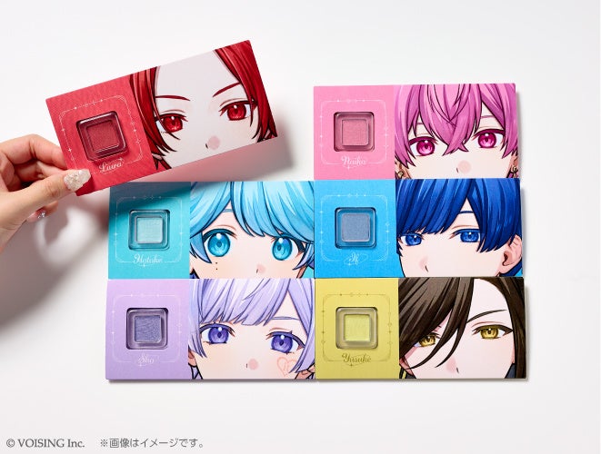 推し色をまとう“トキメキ”を推し活×コスメが楽しめる『キャラコスメチケット』新発売！