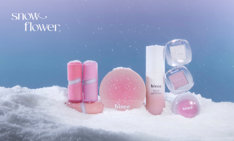 雪の花のきらめきから生まれたhinceホリデーコレクション “Snow Flower” 登場！
