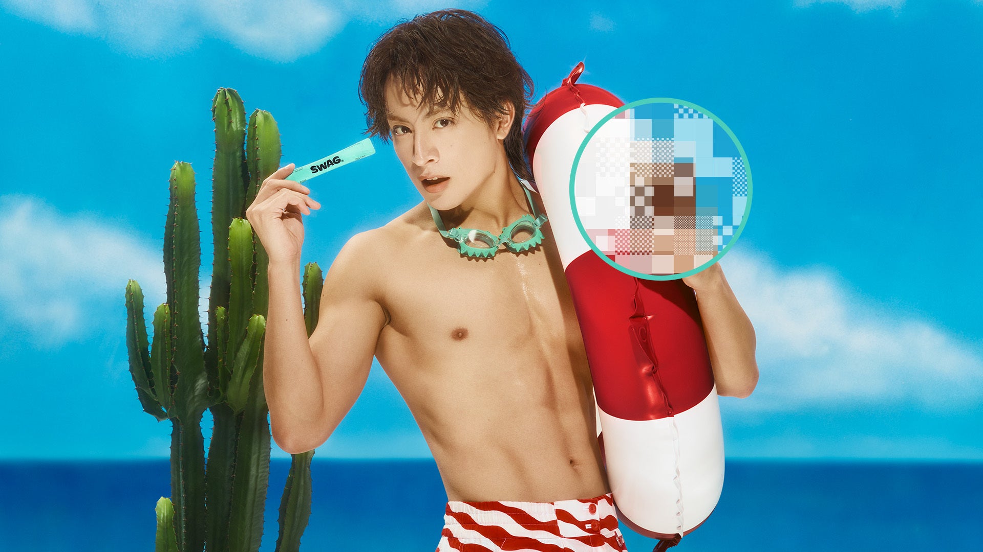 【SWAG（スワッグ）】口元から、新しいトレンドが生まれた日。#白濱亜嵐のキスはOO味、Xトレンド5位獲得！