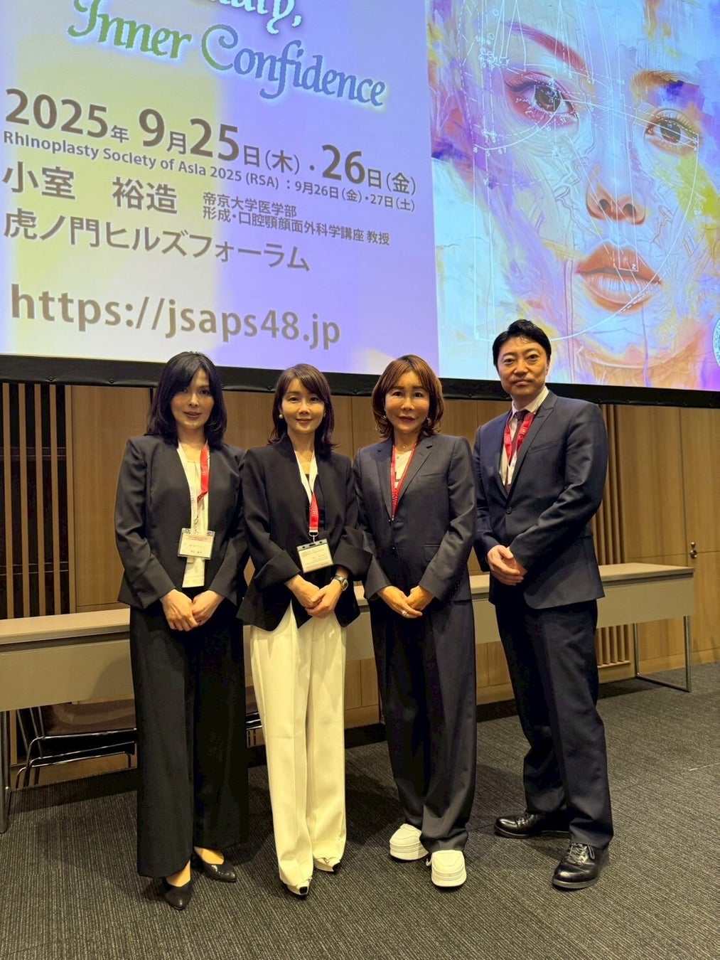 2025年9月開催「第48回日本美容外科学会総会 第154回学術集会」にて、麻布ビューティクリニックの加藤 聖子院長が座長・演者として登壇