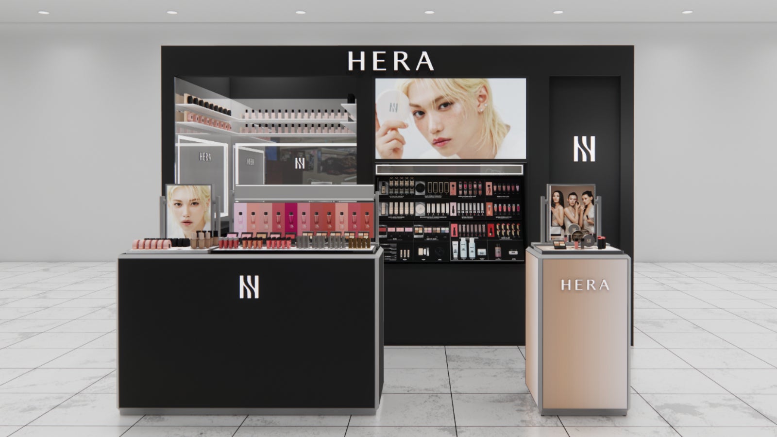 韓国・ソウル発のラグジュアリーメイクアップブランド「HERA（ヘラ）」が、博多阪急にカウンターをオープン