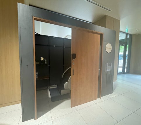 個室型休憩ブース「Relax Booth」実証実験を恵比寿ガーデンプレイスで実施