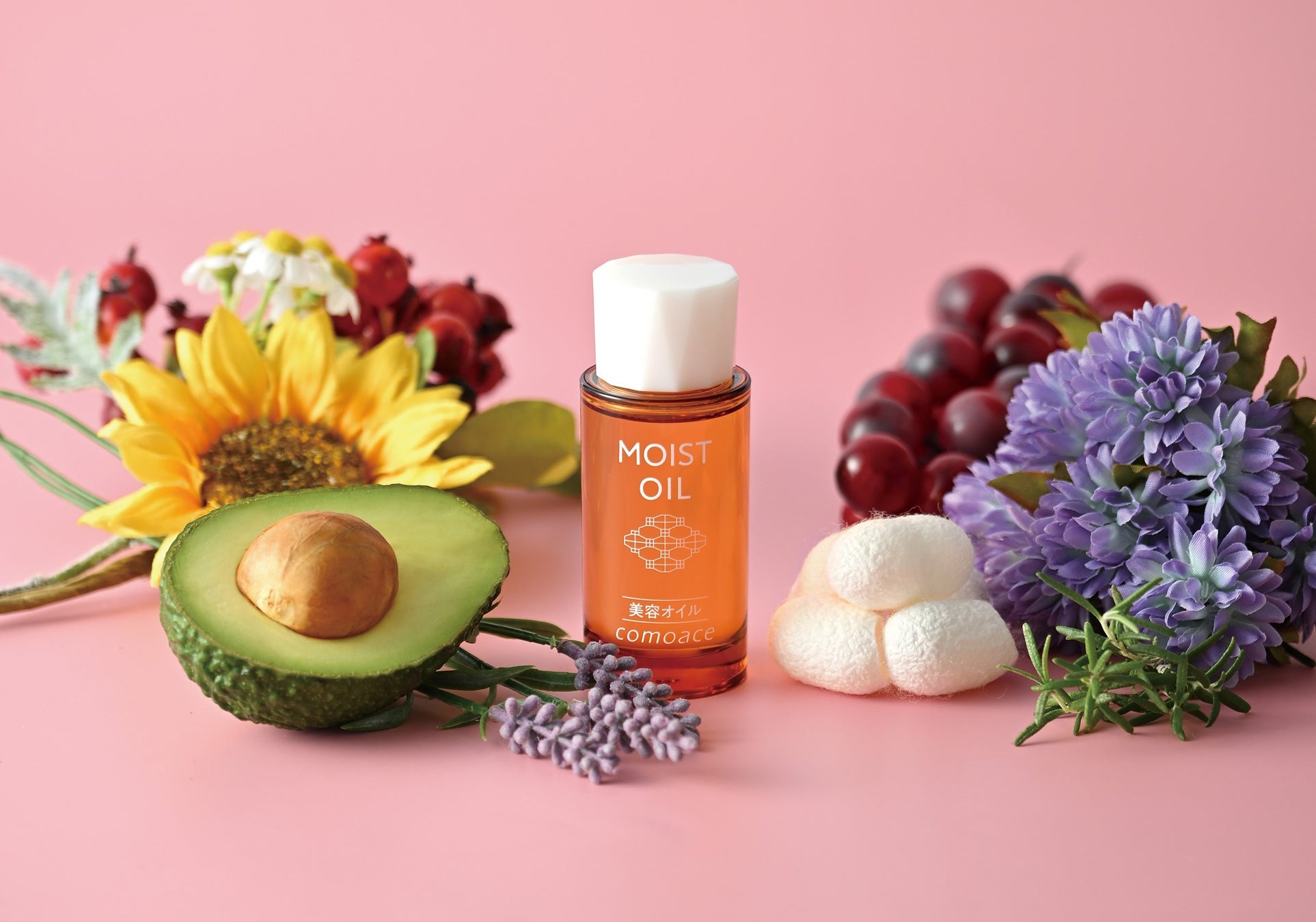 「ずっと使い続けたい」の声に応えて。「コモエース」から敏感肌ケア・エイジングケア※1を叶える美容オイルが定番商品として新発売！