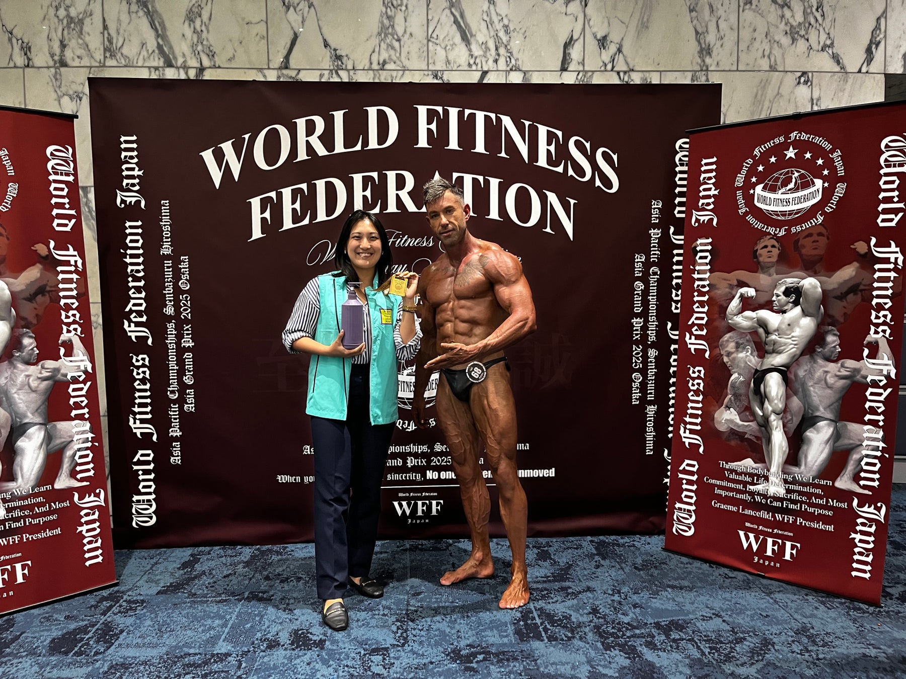「WFF Asia Grand Prix 2025 大阪大会」に出展決定！優勝選手も愛用する次世代ボディケアが注目の的に!