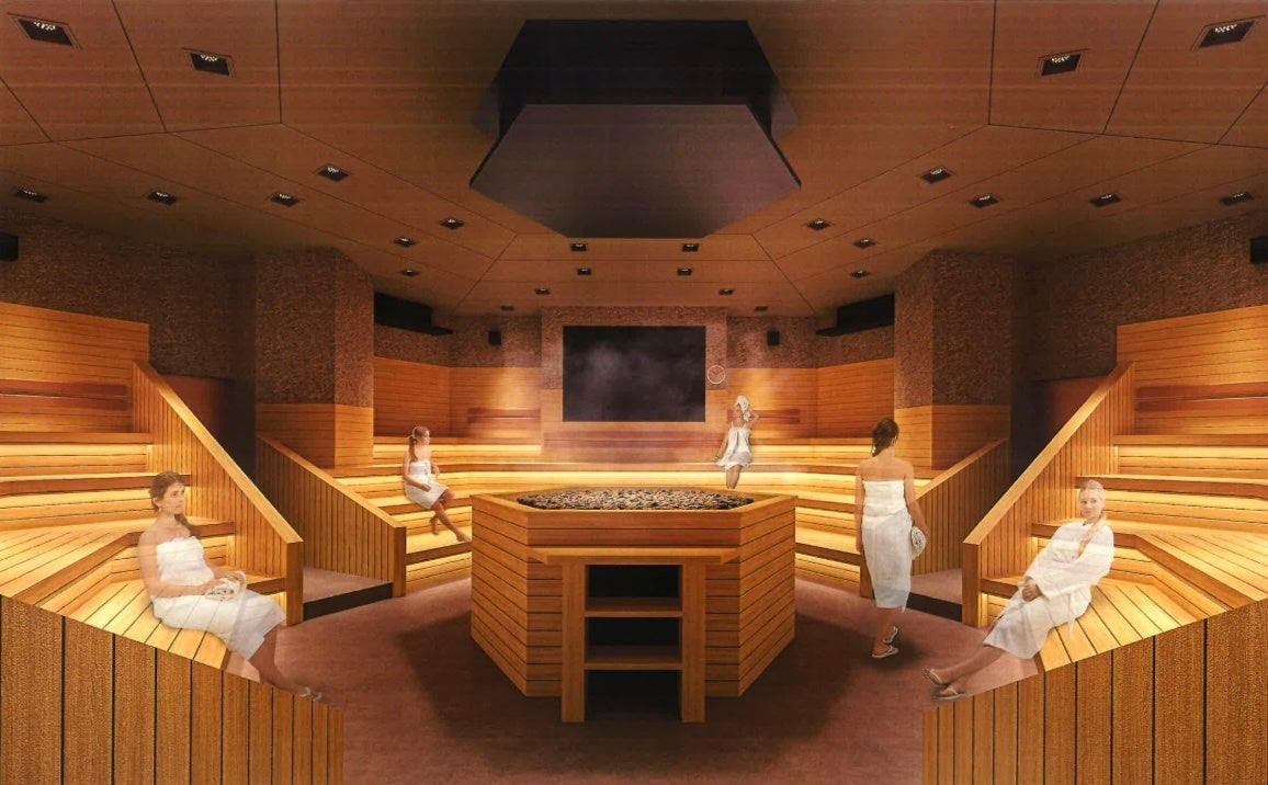 日本最大 1４0人を収容できるサウナシアター開業へ、温冷交代浴リチュアルを実現