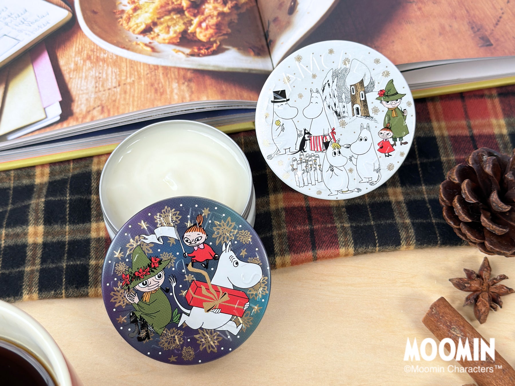 STEAMCREAMから今年も登場！ムーミンウィンター限定デザイン缶が新登場